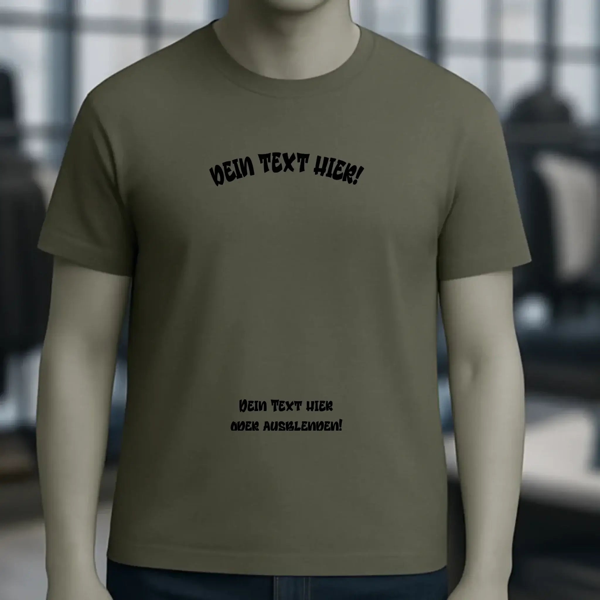 Dein Foto in einem Farbklecks - Unisex Premium T-Shirt XS-5XL aus Bio-Baumwolle für Damen & Herren