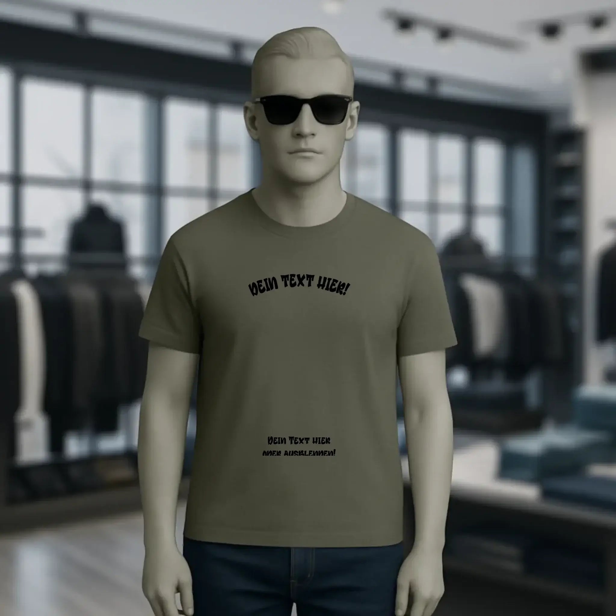 Dein Foto in einem Farbklecks - Unisex Premium T-Shirt XS-5XL aus Bio-Baumwolle für Damen & Herren