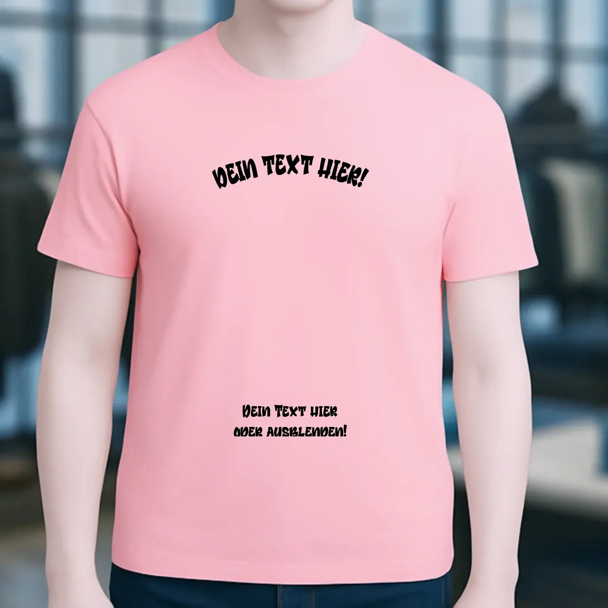 Dein Foto in einem Farbklecks - Unisex Premium T-Shirt XS-5XL aus Bio-Baumwolle für Damen & Herren