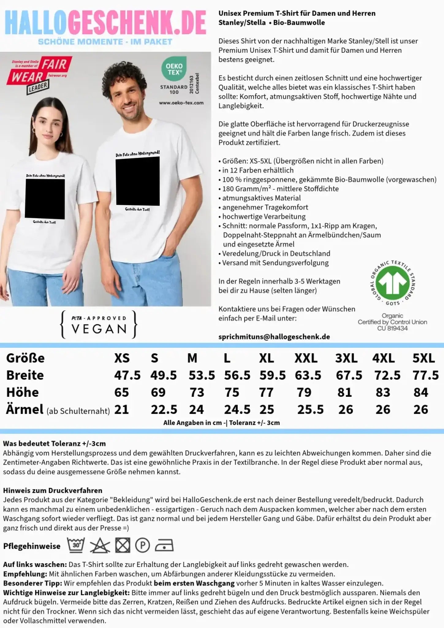 Dein Foto mit automatischem Hintergrundentferner und optionalem Hintergrund • KI-MAGIC-CUT (personalisierbare