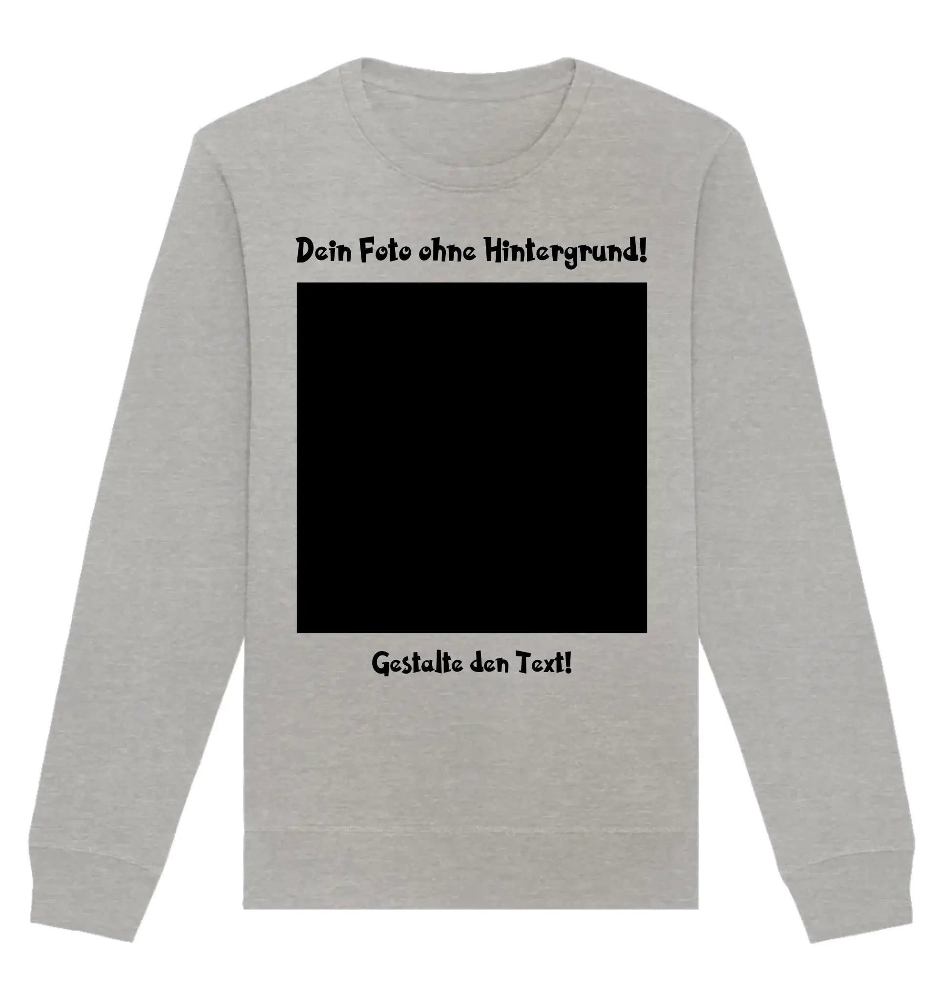 HalloGeschenk.de front-organic-basic-unisex-sweatshirt-c2c1c0-1116x