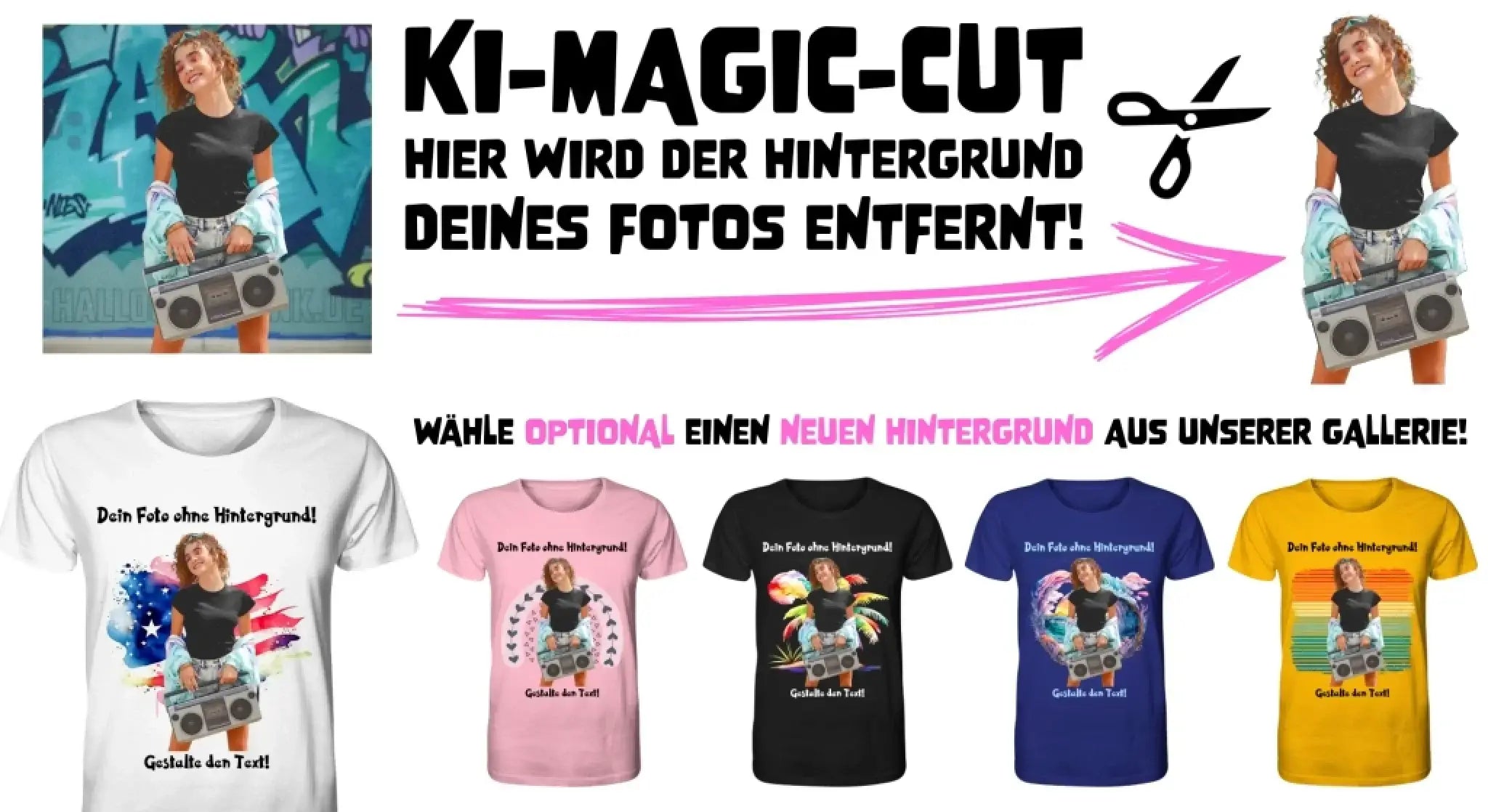 KI MAGIC CUT BANNER