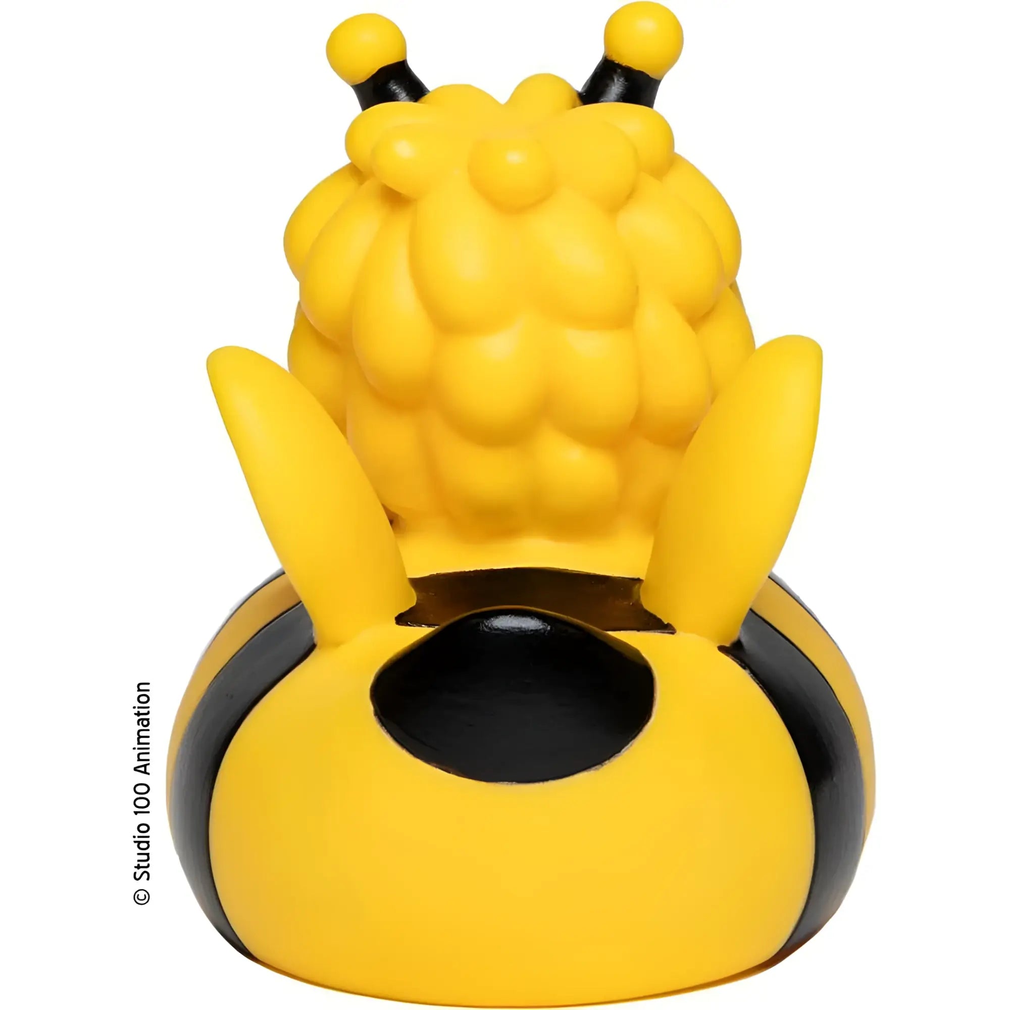 Gelb und Schwarze Quietscheente mit bee Design mit textured body antennae und rounded belly from die biene maja gift set