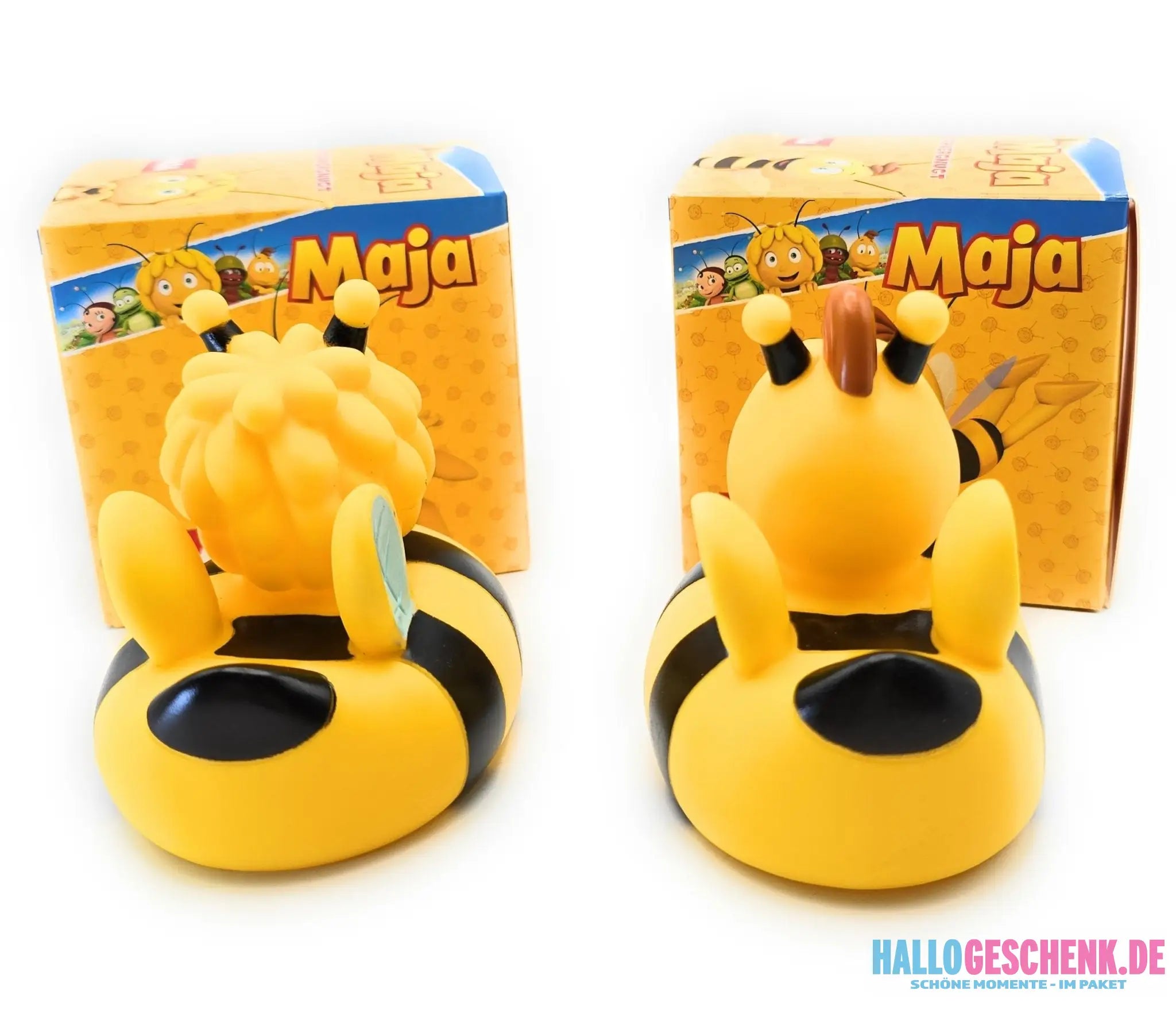 Bundle: Die Biene Maja und ihr bester Freund Willi - Geschenkset inkl. hochwertige Verpackung • Badeente - Badeenten