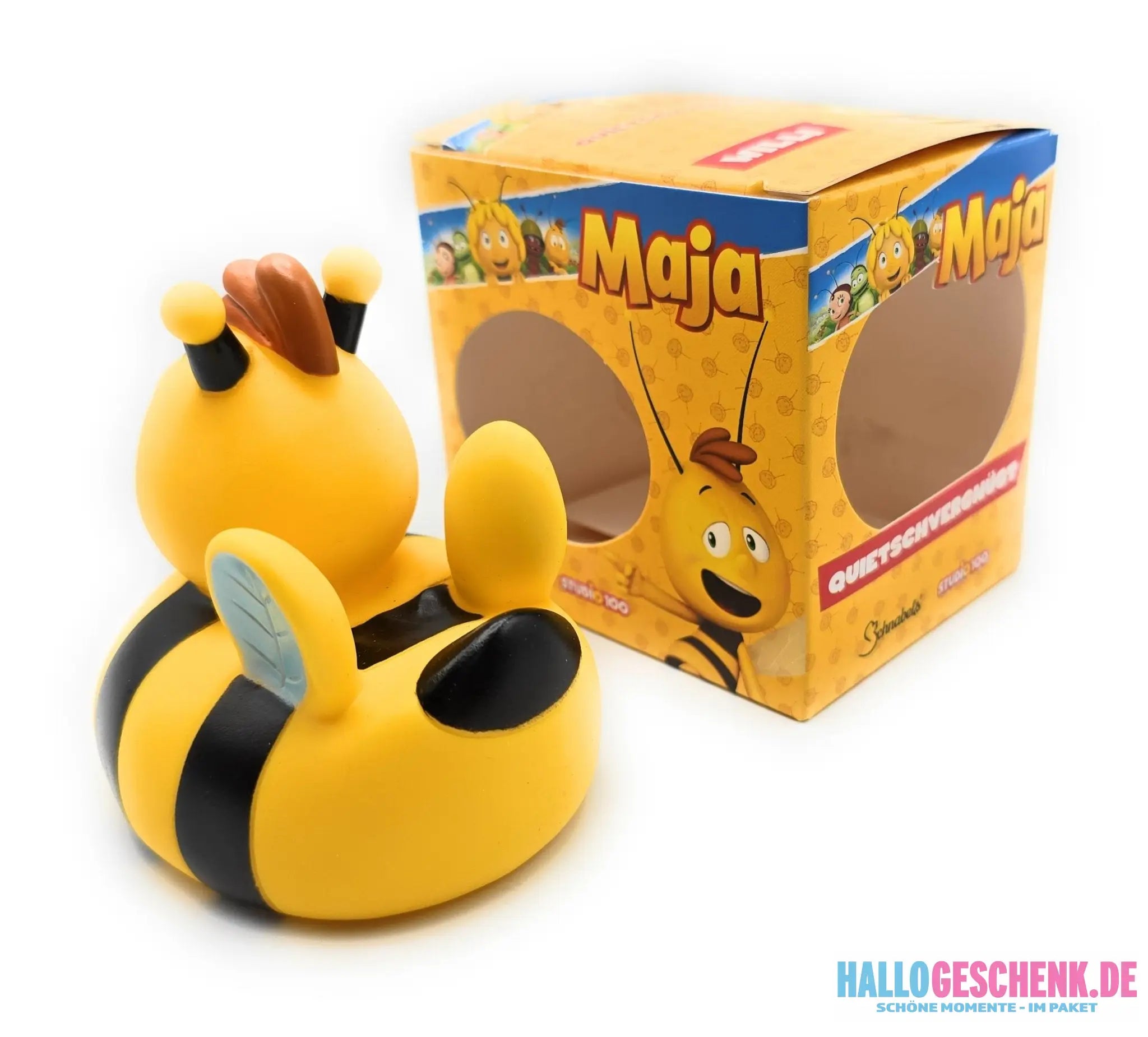 Bundle: Die Biene Maja und ihr bester Freund Willi - Geschenkset inkl. hochwertige Verpackung • Badeente - Badeenten