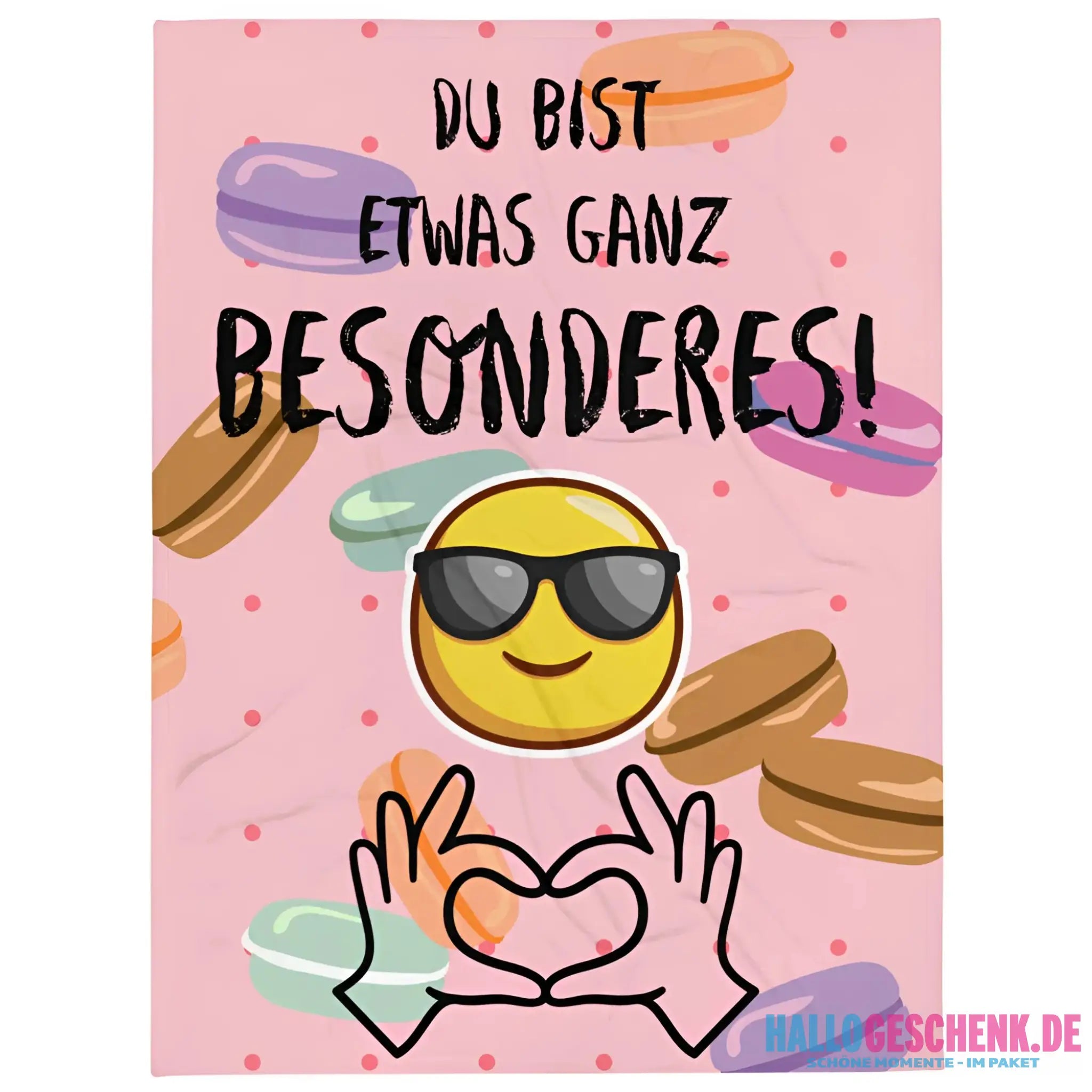Du bist etwas ganz Besonderes âą Kuscheldecke / Tagesdecke - Kuscheldecken