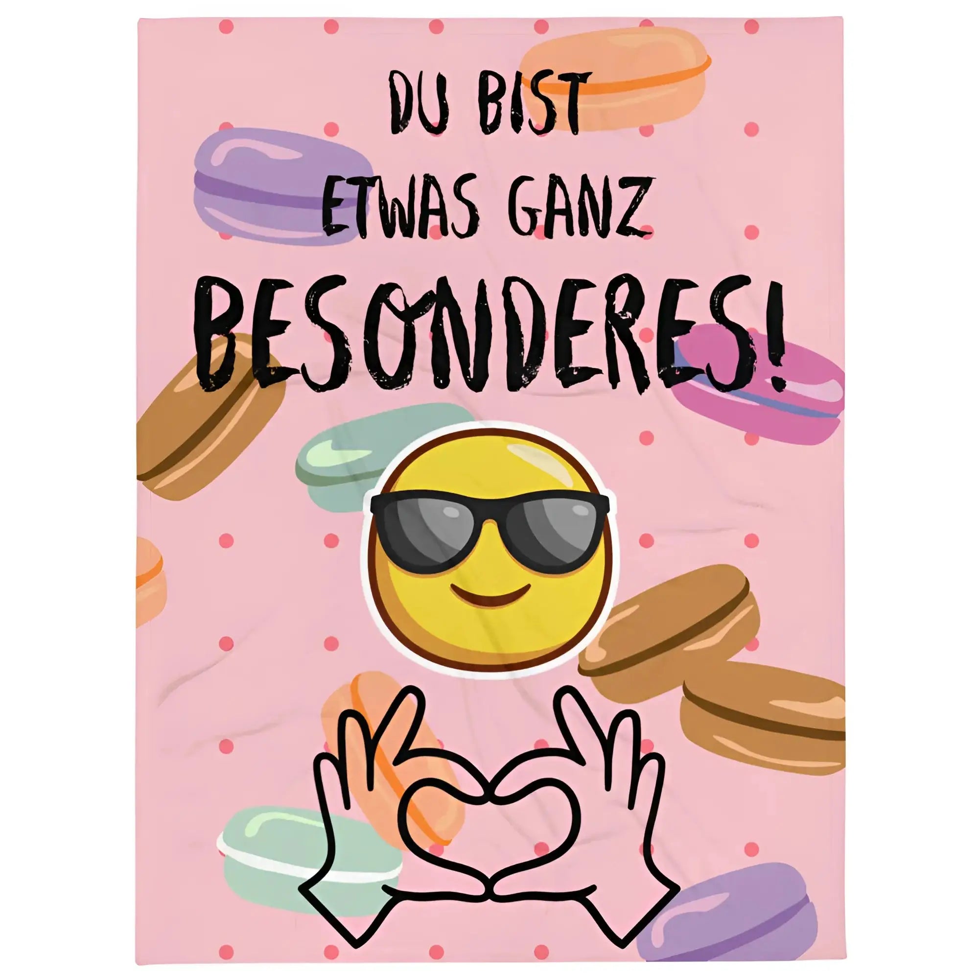 Du bist etwas ganz Besonderes • Kuscheldecke / Tagesdecke - Kuscheldecken