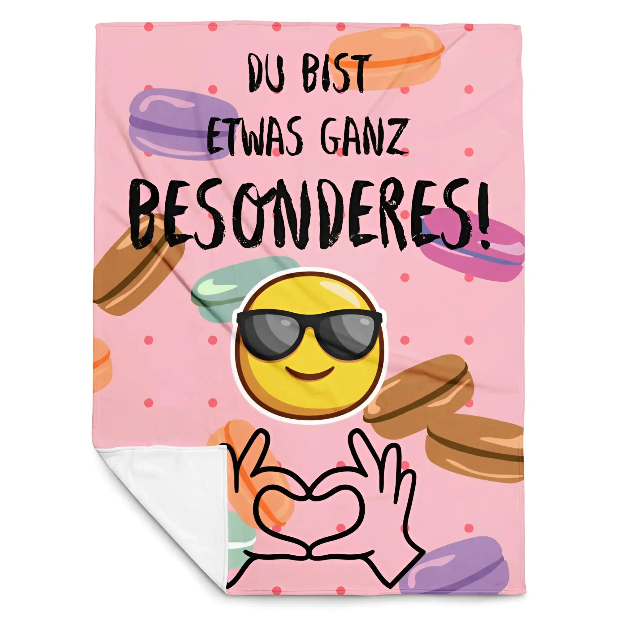 Du bist etwas ganz Besonderes • Kuscheldecke / Tagesdecke - Kuscheldecken