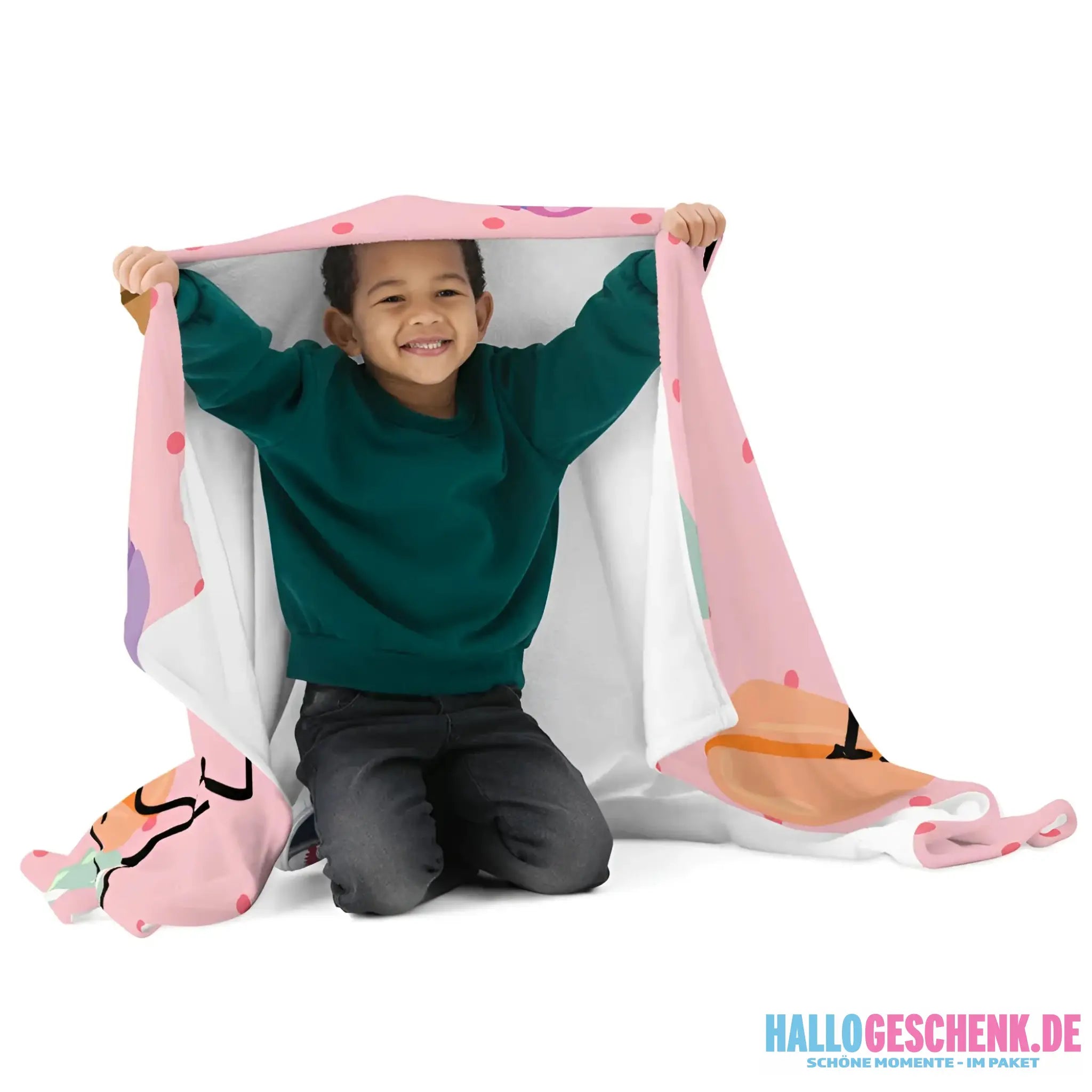 Du bist etwas ganz Besonderes • Kuscheldecke / Tagesdecke - Kuscheldecken