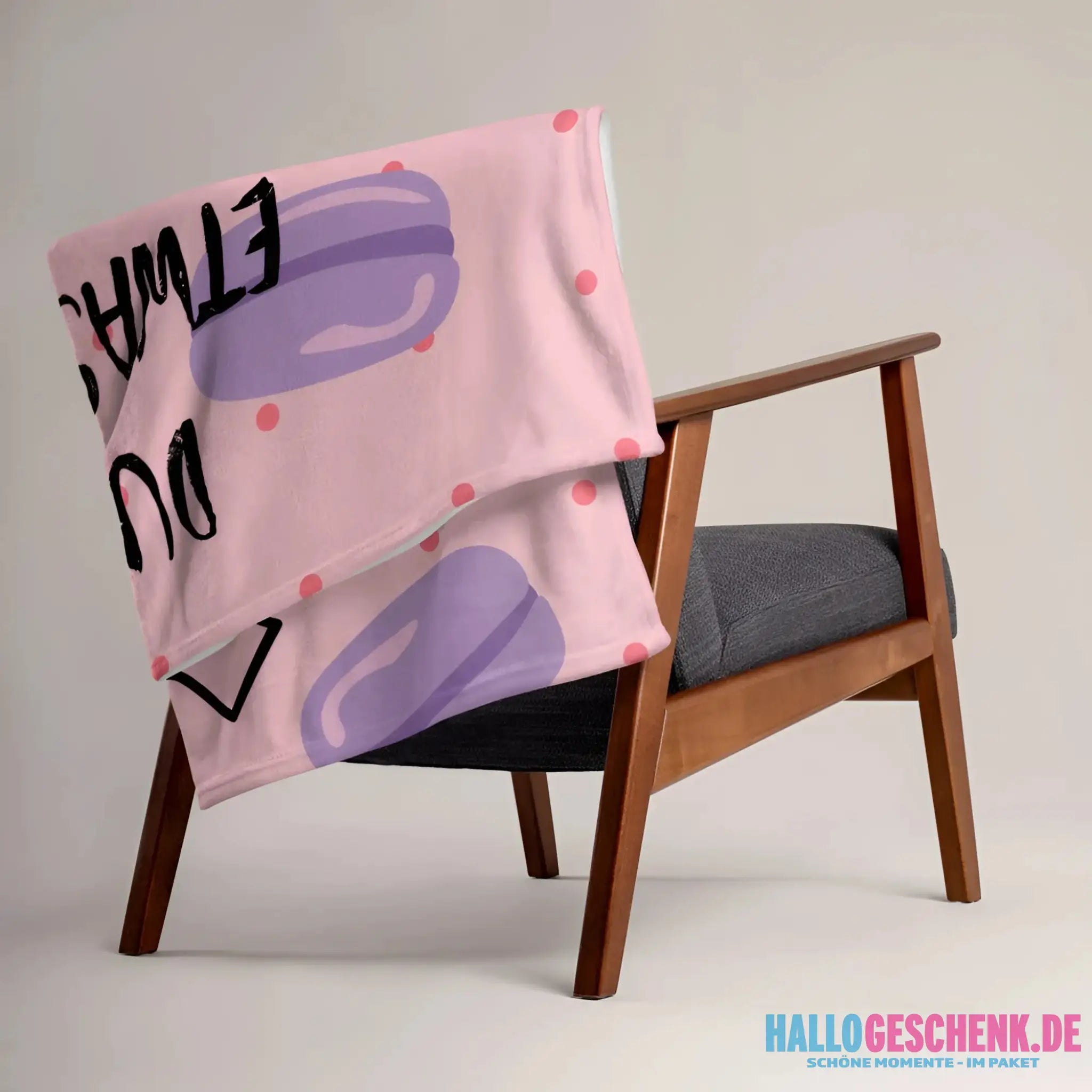 Du bist etwas ganz Besonderes • Kuscheldecke / Tagesdecke - Kuscheldecken