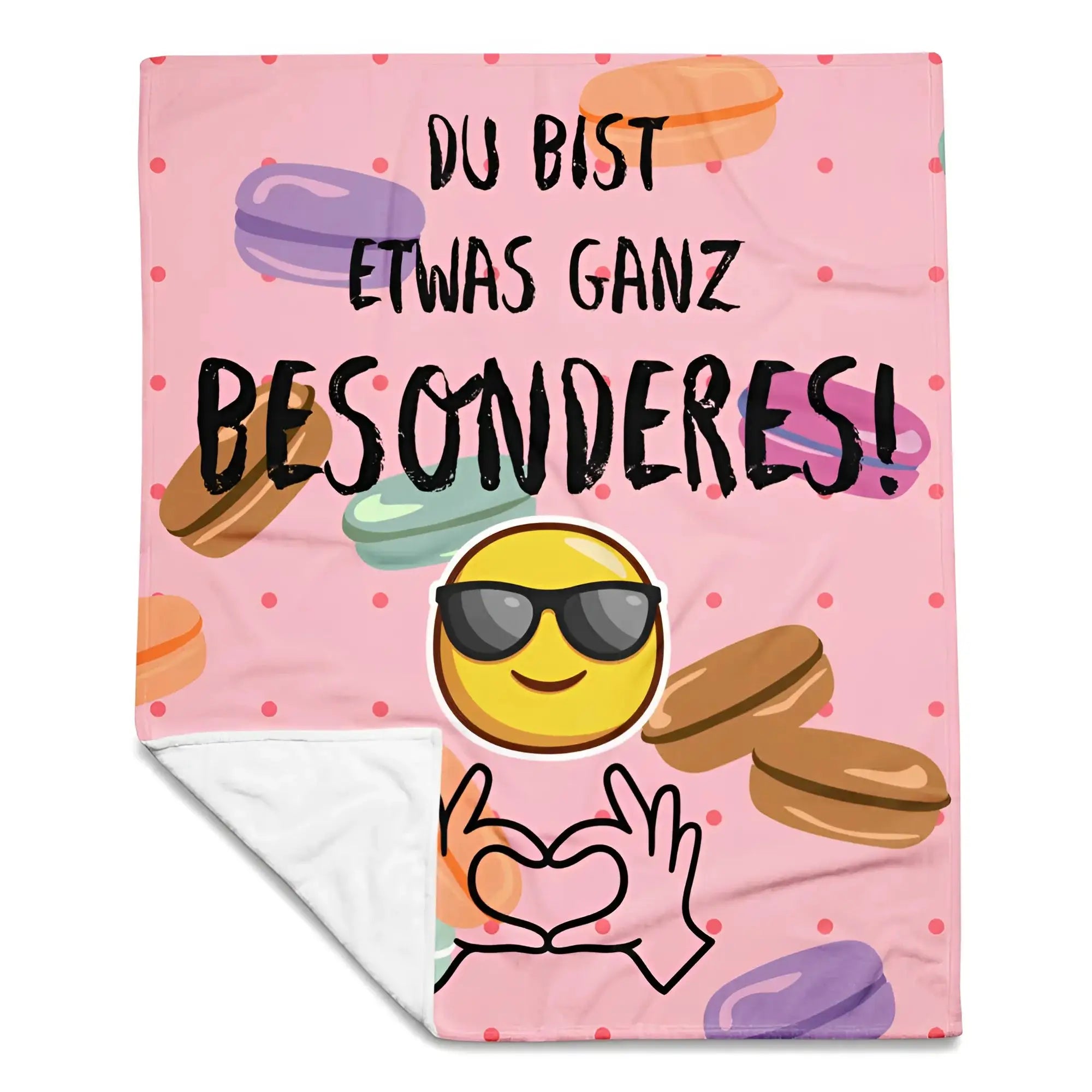 Du bist etwas ganz Besonderes • Kuscheldecke / Tagesdecke - Kuscheldecken