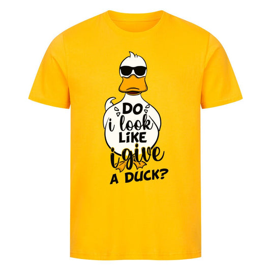 Duck 1 - Unisex Herren Premium Organic Shirt - HalloGeschenk.de #geschenkideen# #personalisiert# #geschenk#