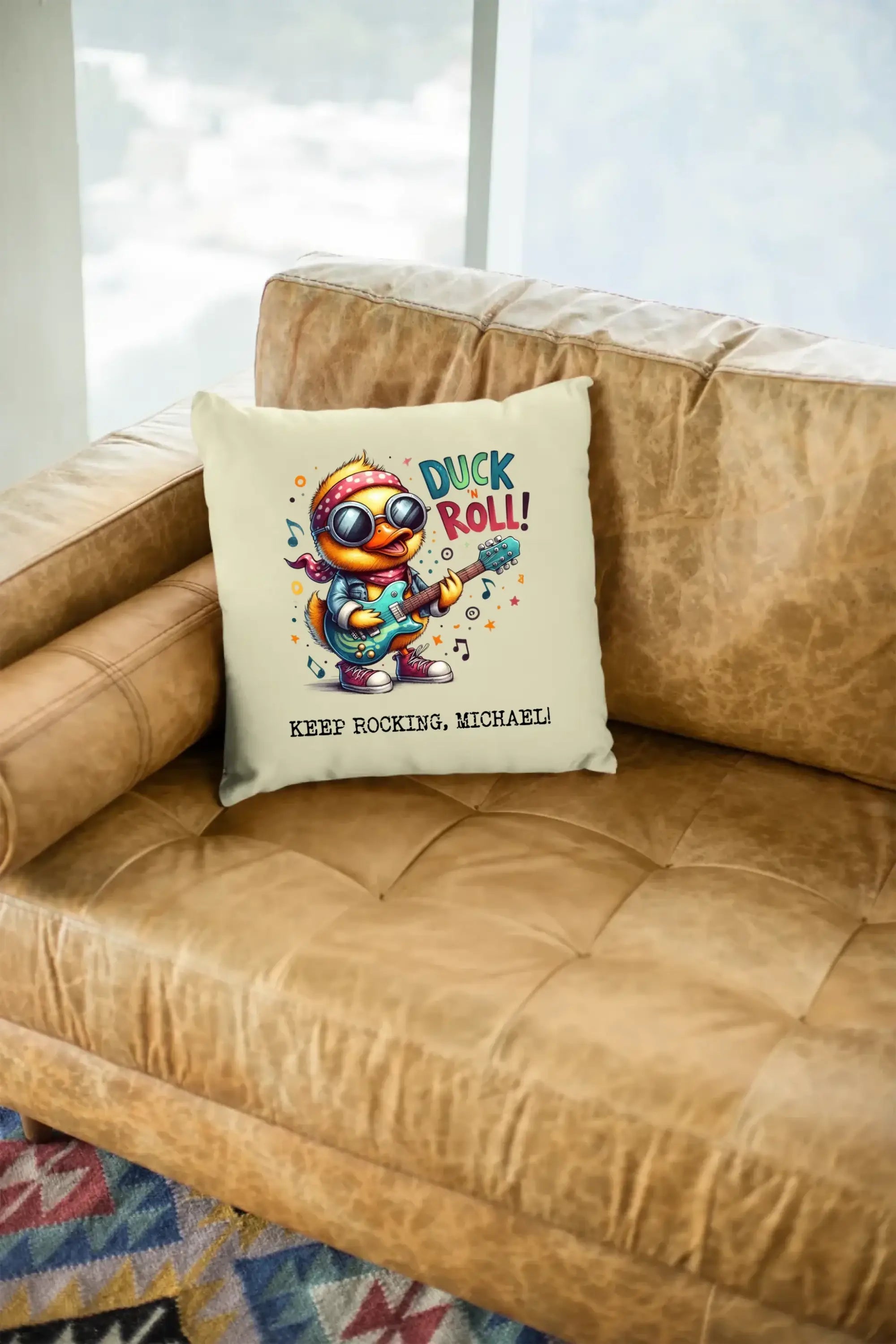 mockup-of-a-square-pillow-sitting-on-a-leather-couch-23551