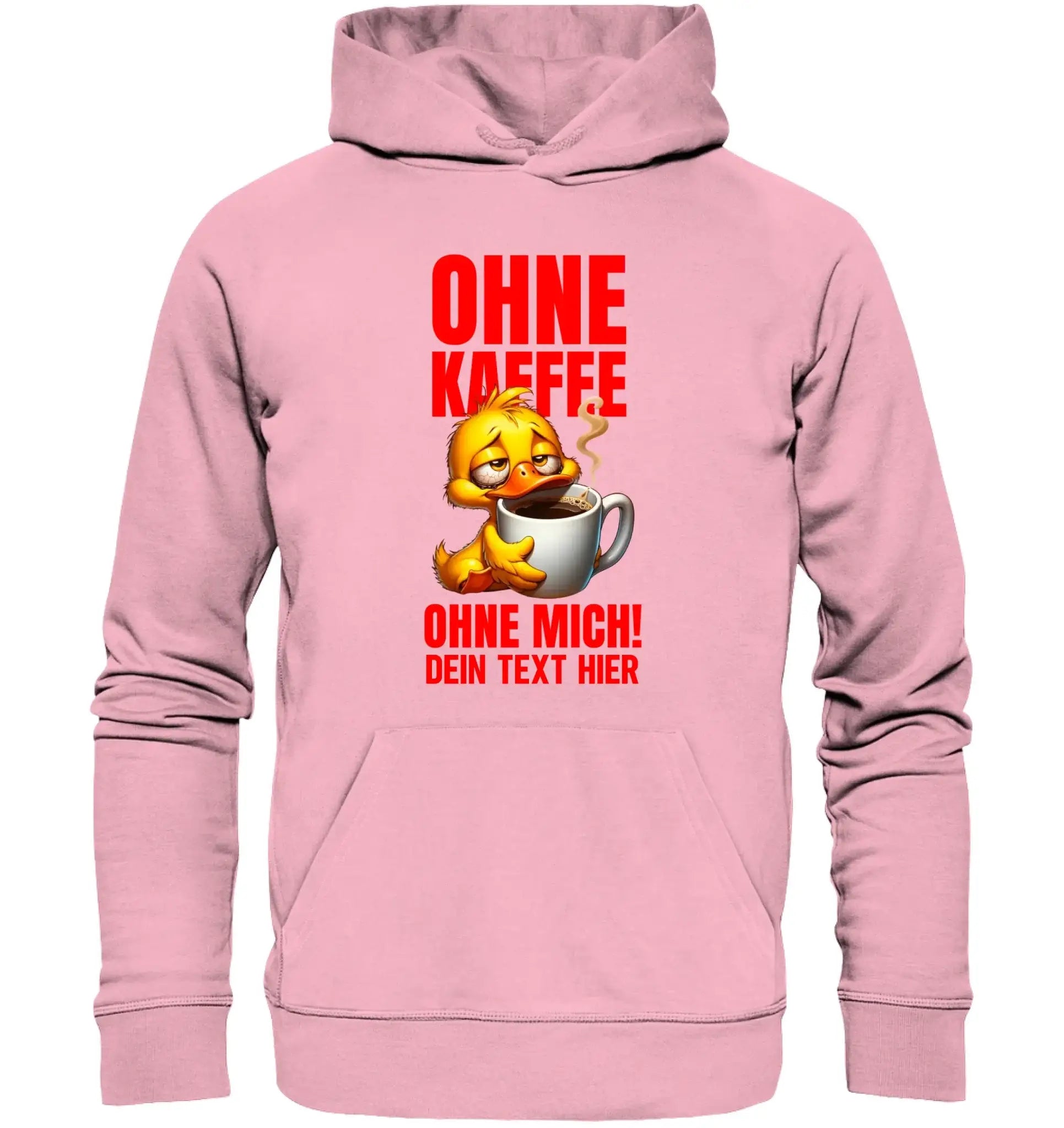 Duck ’n Roll • mehrere Artikel • ’Statement-Collection’ • Wunschtext • Mein Motiv • Entenmotive - Unisex Hoodie • Bio