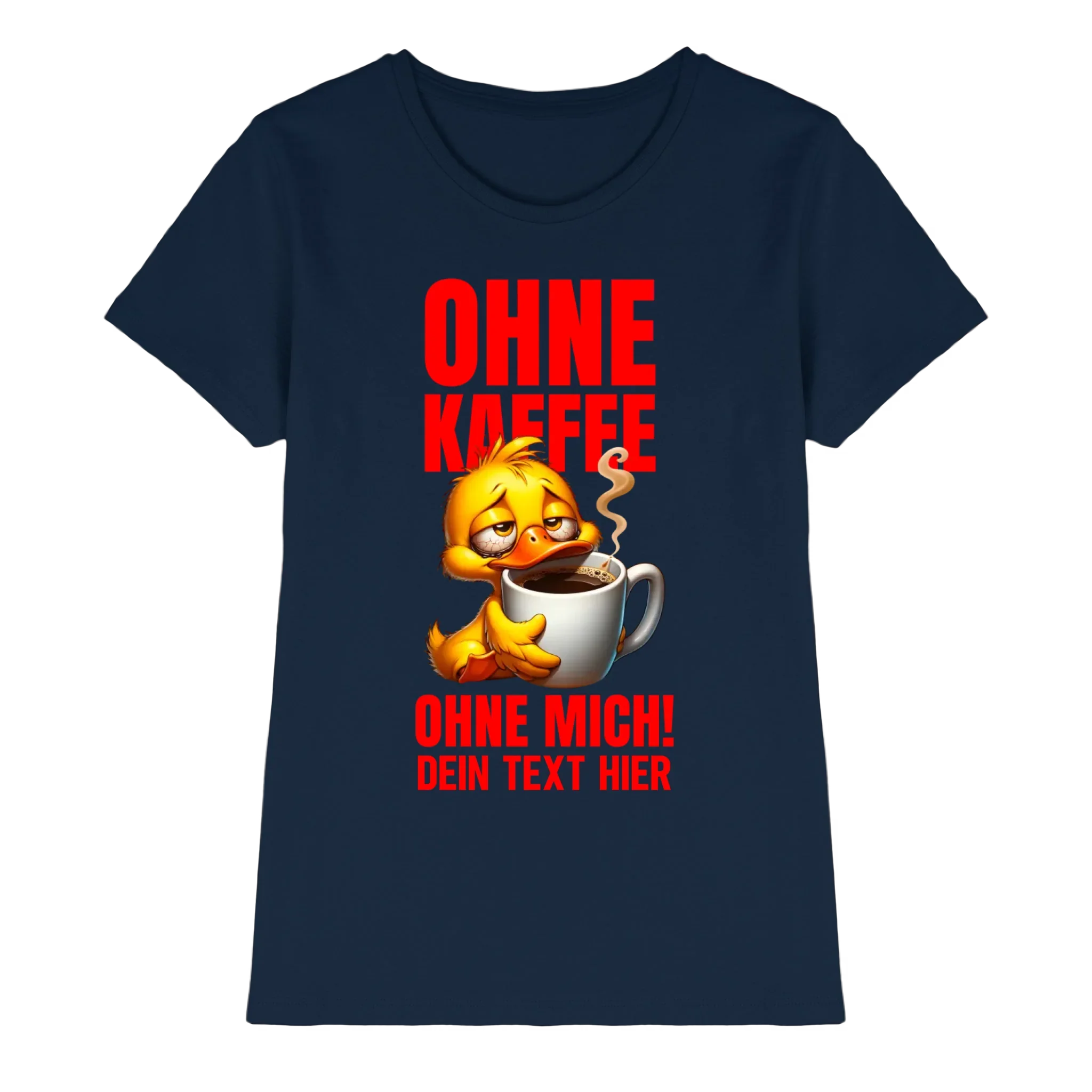 Duck ’n Roll • mehrere Artikel • ’Statement-Collection’ • Wunschtext • Mein Motiv • Entenmotive - Premium Damen T-Shirt