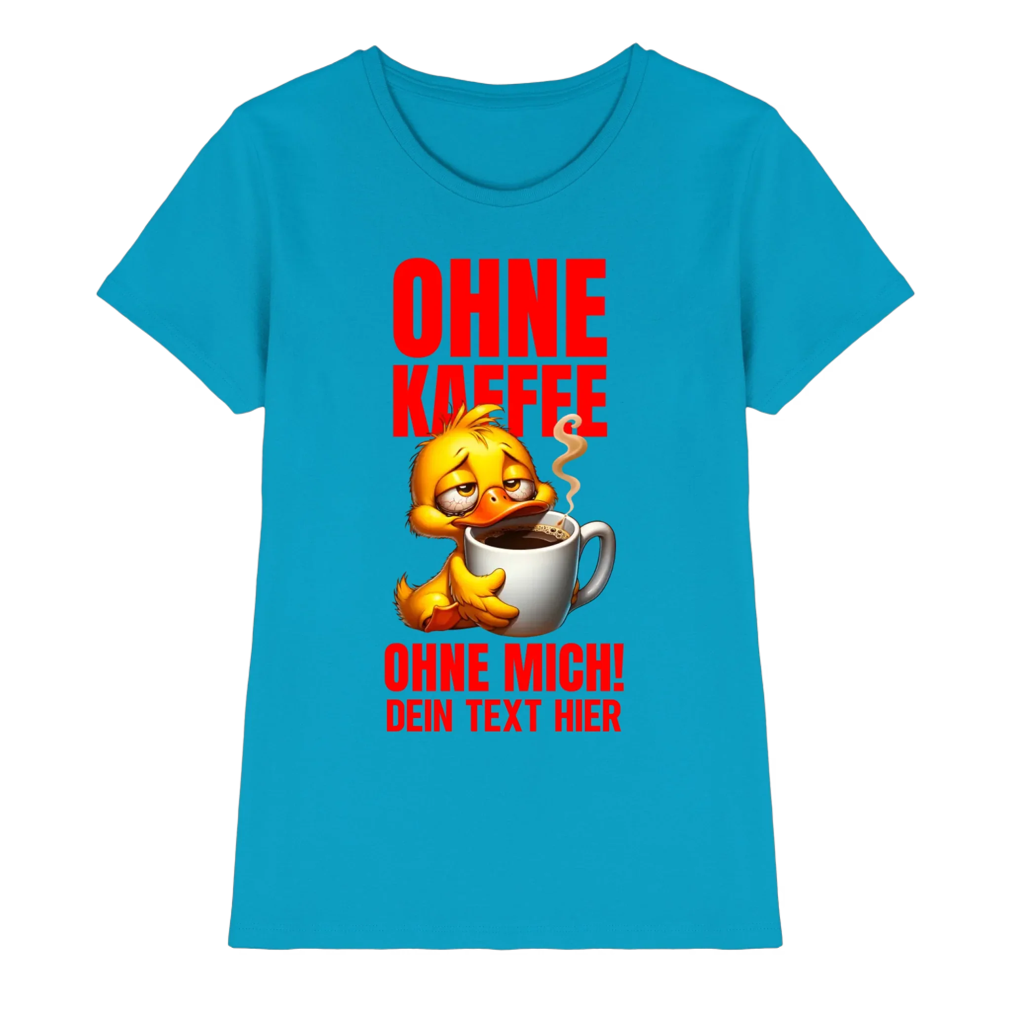 Duck ’n Roll • mehrere Artikel • ’Statement-Collection’ • Wunschtext • Mein Motiv • Entenmotive - Premium Damen T-Shirt