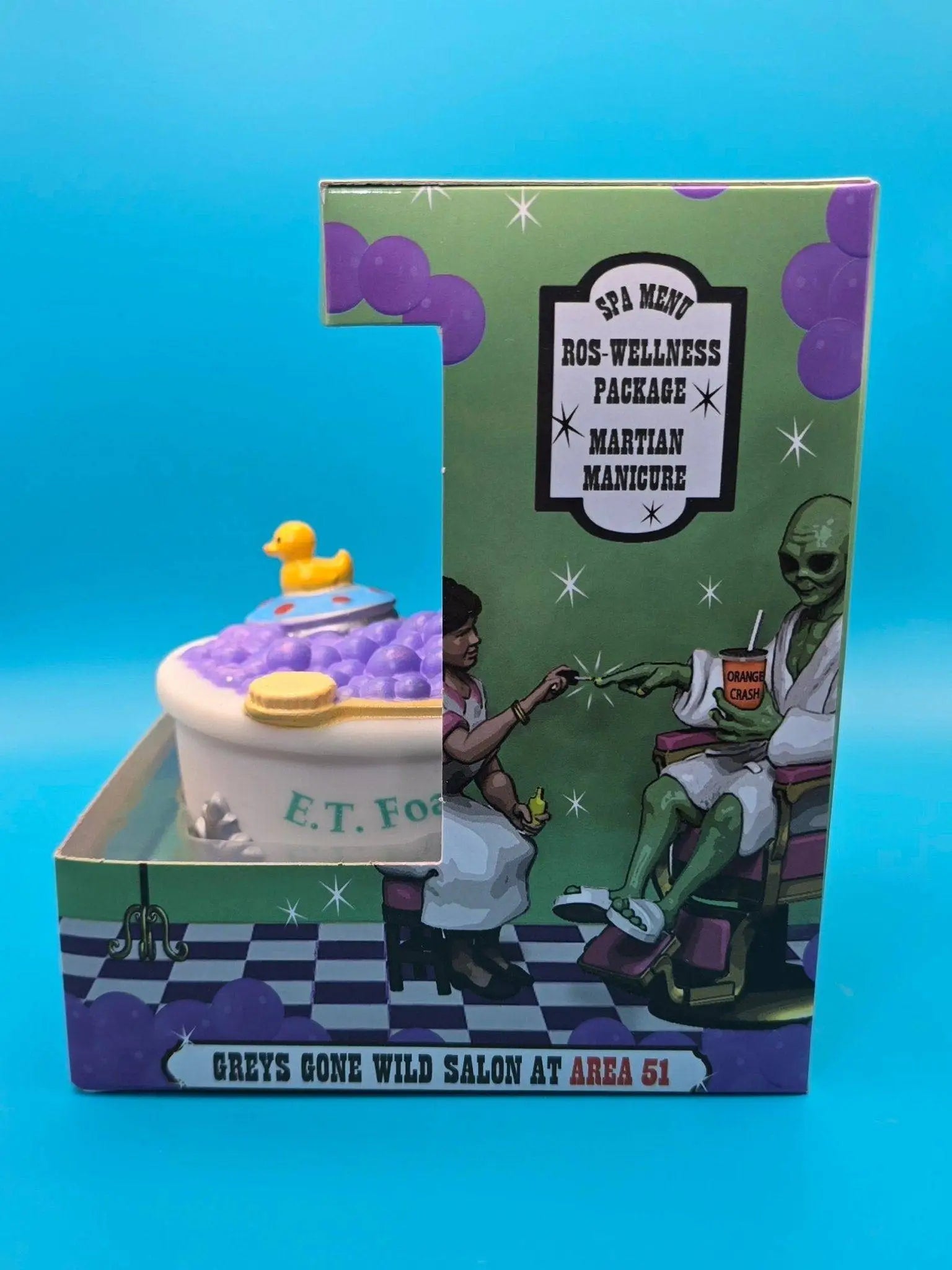 E.T. FOAM HOME • Gummiente • offizielles Produkt von CelebriDucks