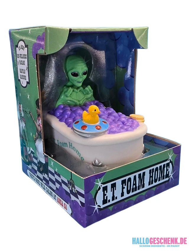 E.T. FOAM HOME • Gummiente • offizielles Produkt von CelebriDucks