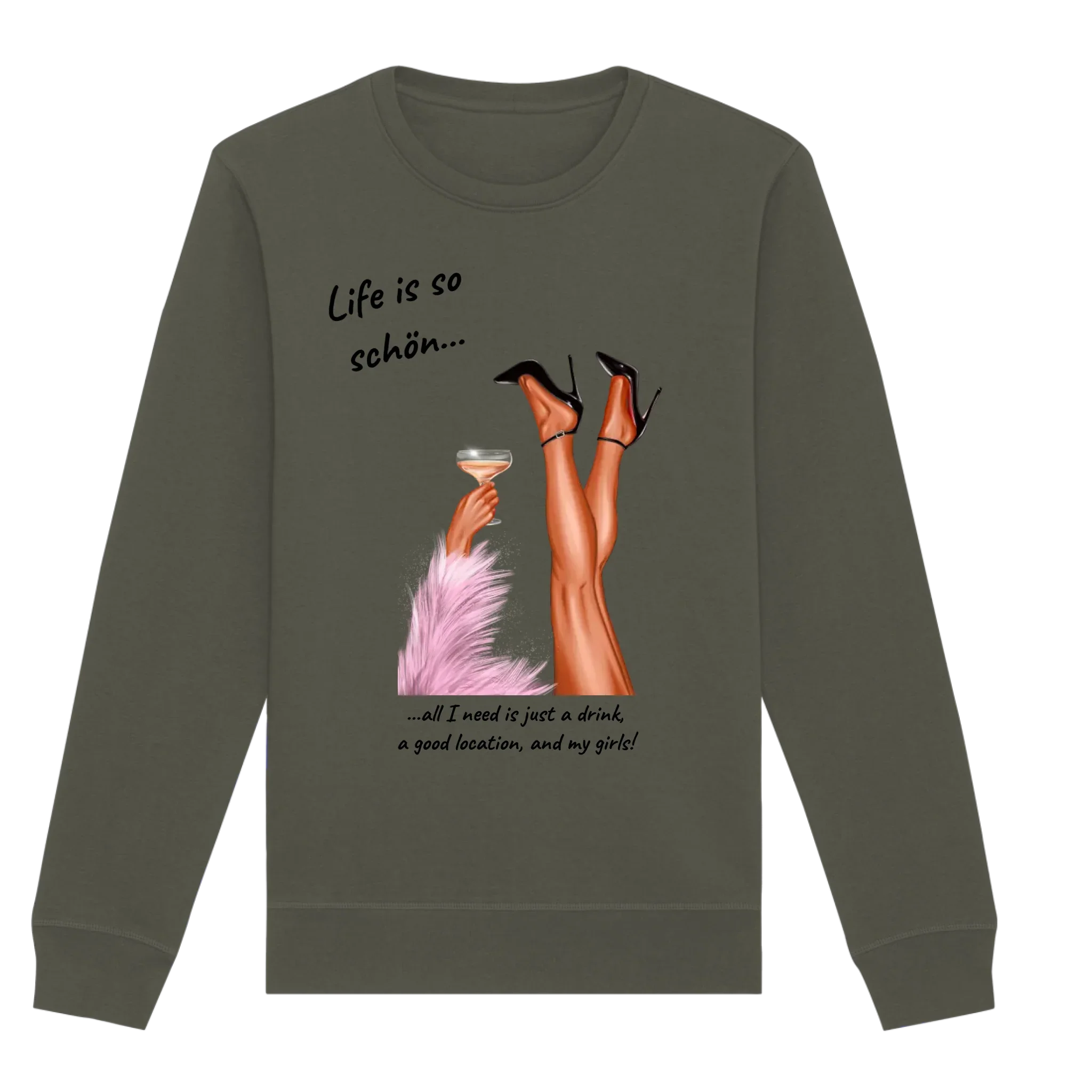 Ladies: Party-Beine • mehrere Artikel • ’Statement-Collection’ • Wunschtext • personalisierte Figuren - Unisex