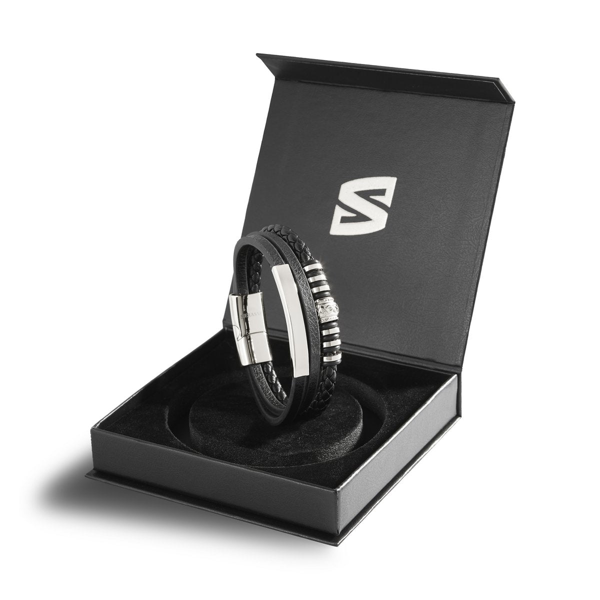 Lederarmband "Shine"