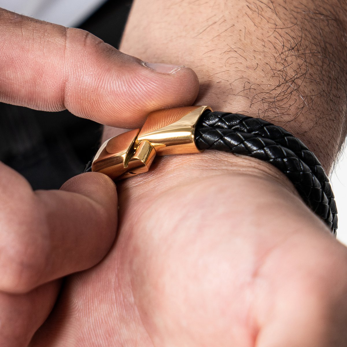 Lederarmband "Double"