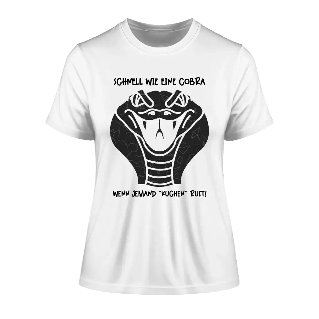 Echte Sternenkarte als Cobra + Text • Ladies Premium T-Shirt XS-2XL aus Bio-Baumwolle für Damen • Exklusivdesign • personalisiert