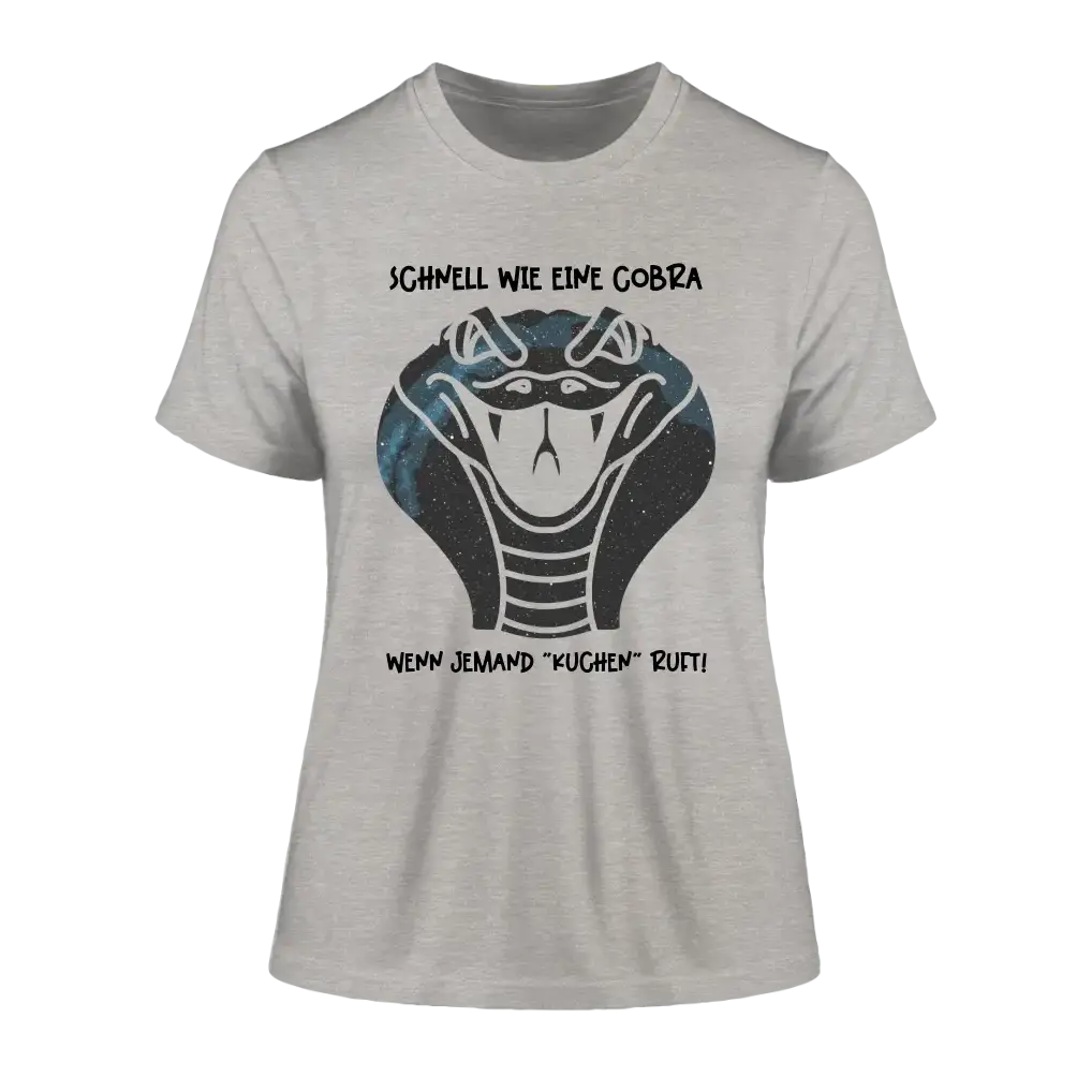 Echte Sternenkarte als Cobra + Text • Ladies Premium T-Shirt XS-2XL aus Bio-Baumwolle für Damen • Exklusivdesign • personalisiert