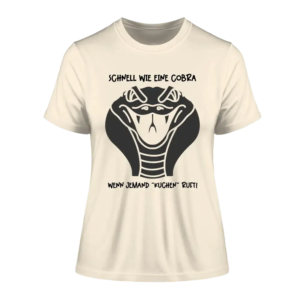 Echte Sternenkarte als Cobra + Text • Ladies Premium T-Shirt XS-2XL aus Bio-Baumwolle für Damen • Exklusivdesign • personalisiert