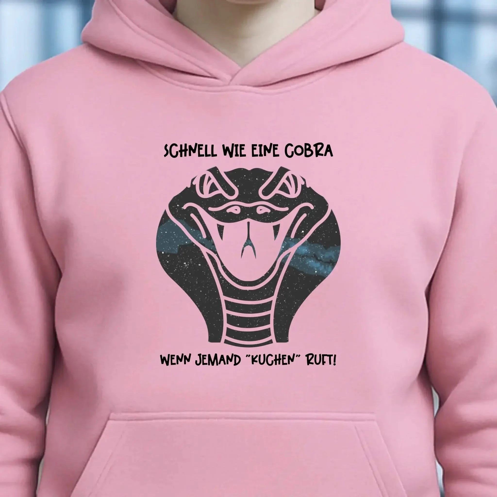 Echte Sternenkarte als Cobra + Text • Unisex Premium Hoodie XS-5XL aus Bio-Baumwolle für Damen & Herren • Exklusivdesign • personalisiert