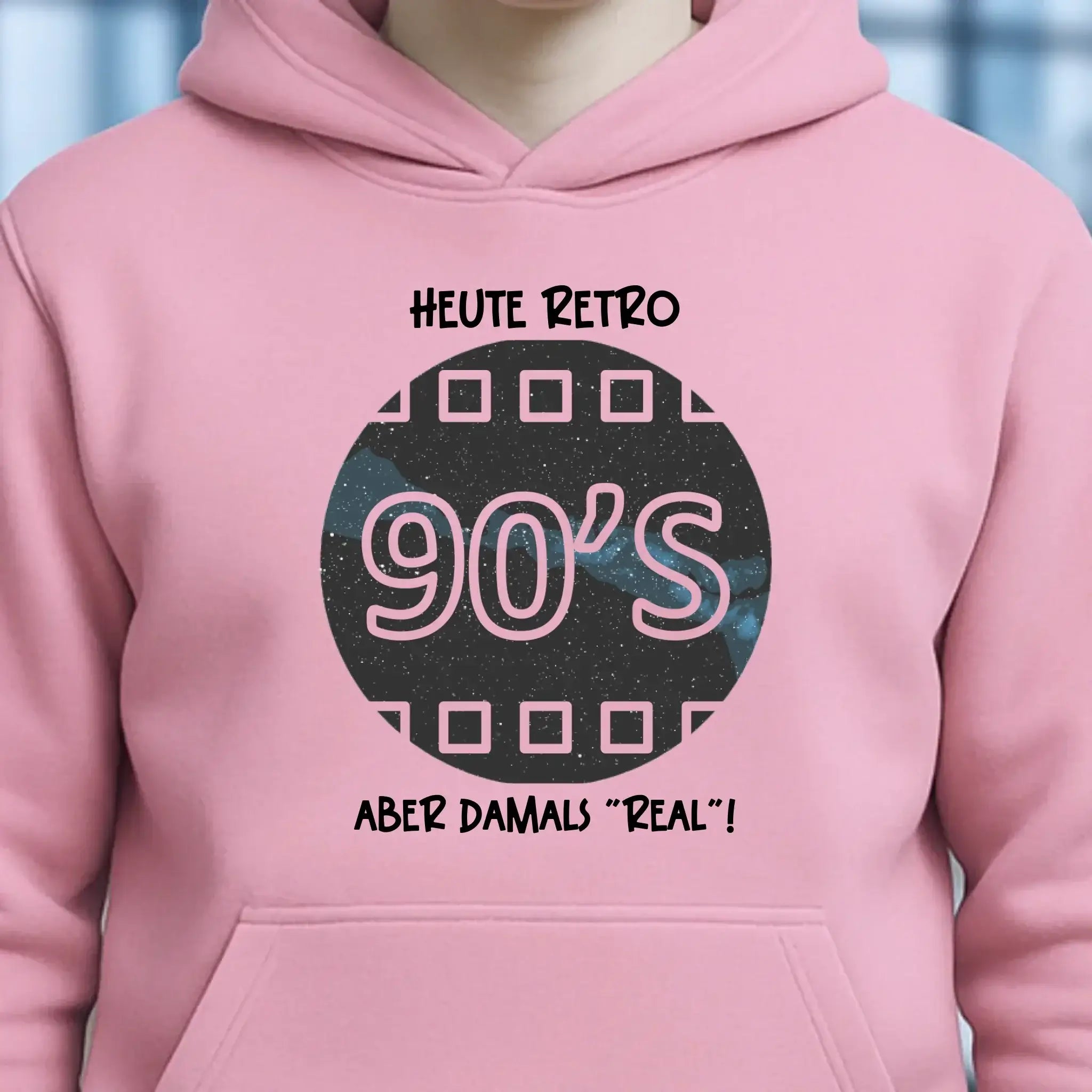 Echte Sternkarte 90s + Text • Unisex Premium Hoodie XS-5XL aus Bio-Baumwolle für Damen & Herren • Exklusivdesign • personalisiert
