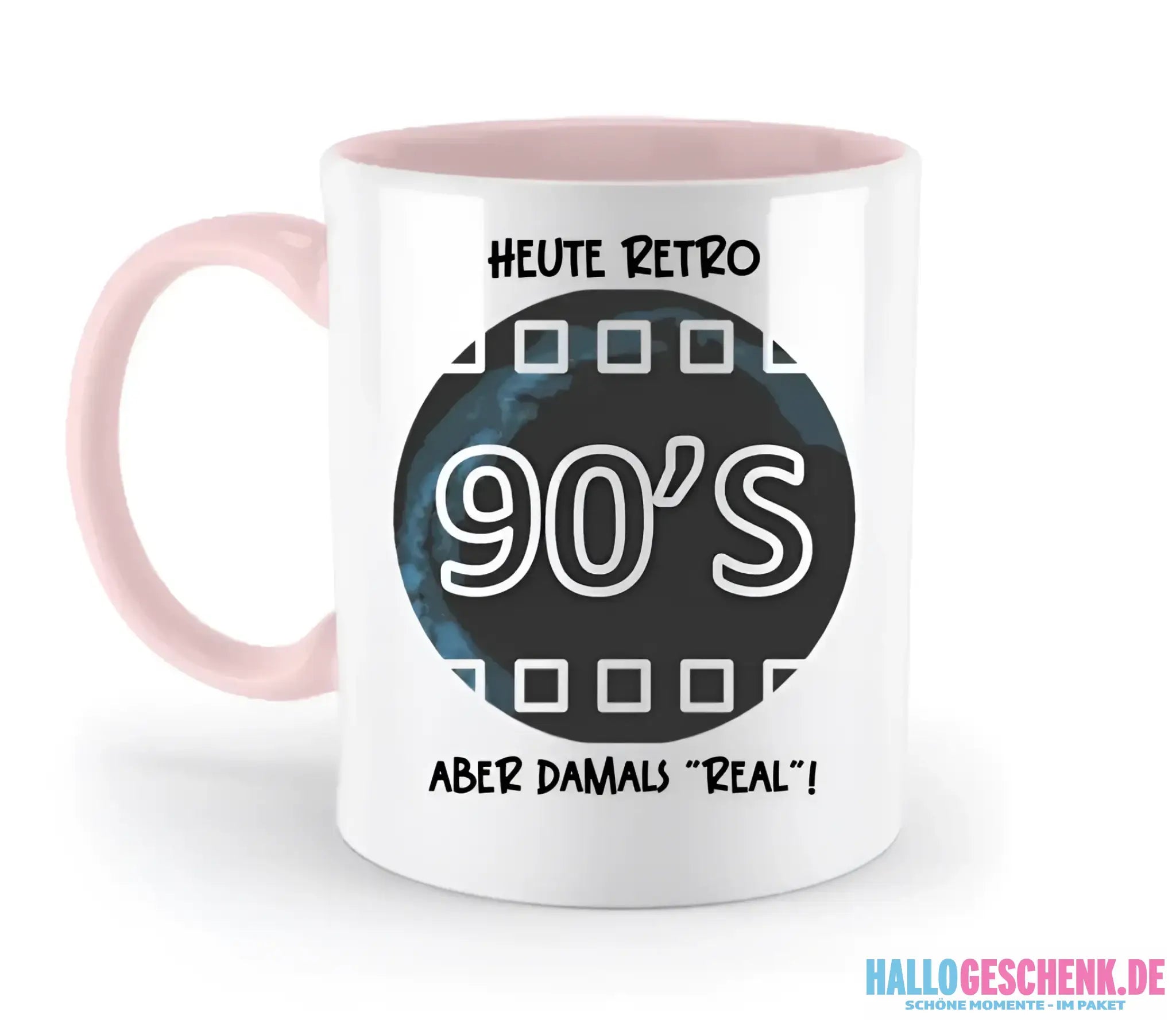 Echte Sternkarte 90s + Text • zweifarbige Tasse • Exklusivdesign • personalisiert - zweifarbige Tasse