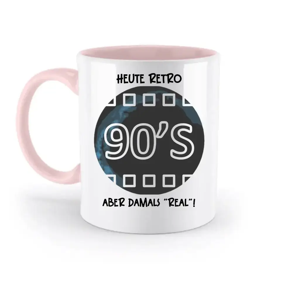 Echte Sternkarte 90s + Text • zweifarbige Tasse • Exklusivdesign • personalisiert