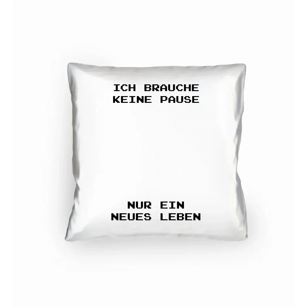 Echte Sternkarte als Controller + Text • Kissen 40x40 cm • personalisiert