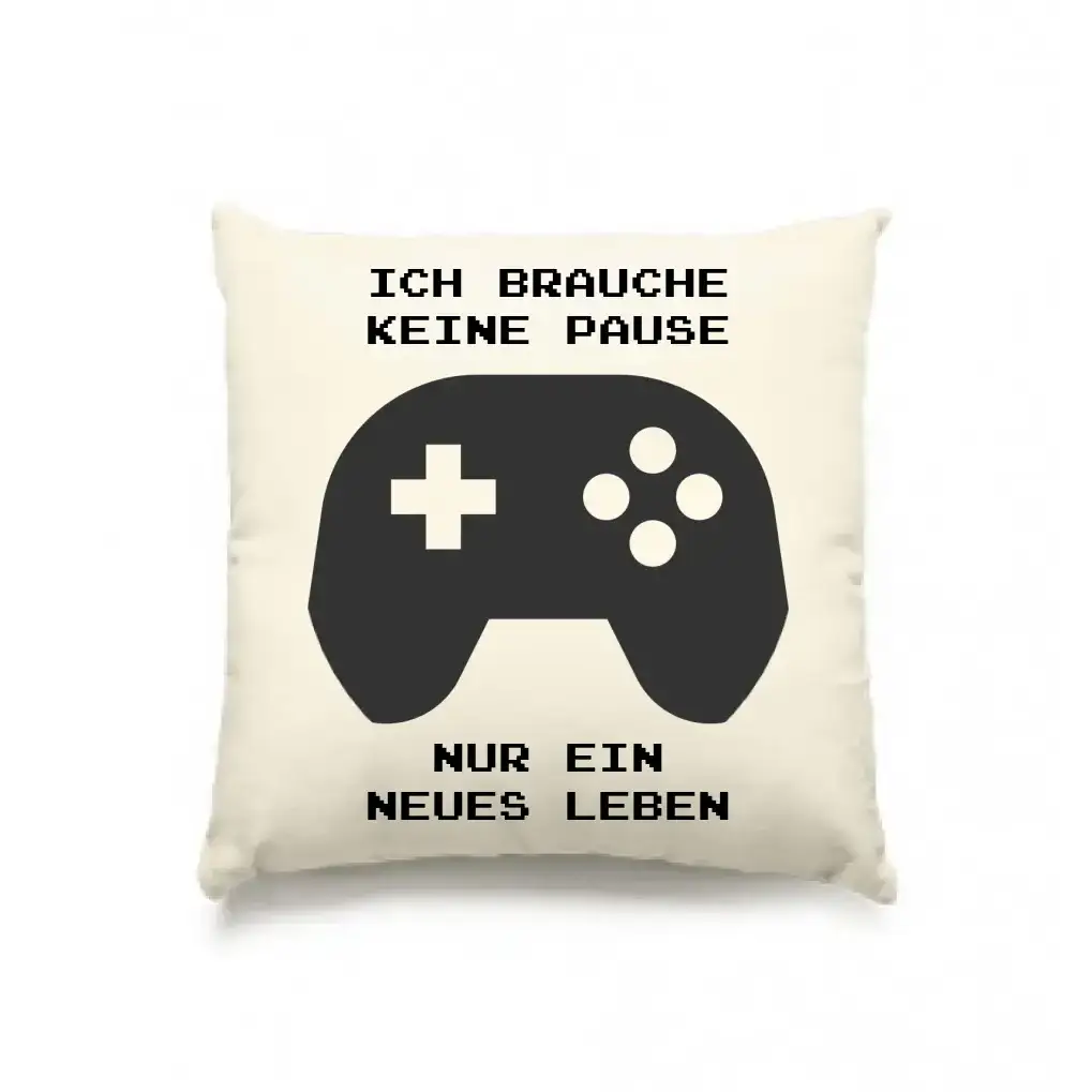 Echte Sternkarte als Controller + Text • Kissen 40x40 cm • personalisiert