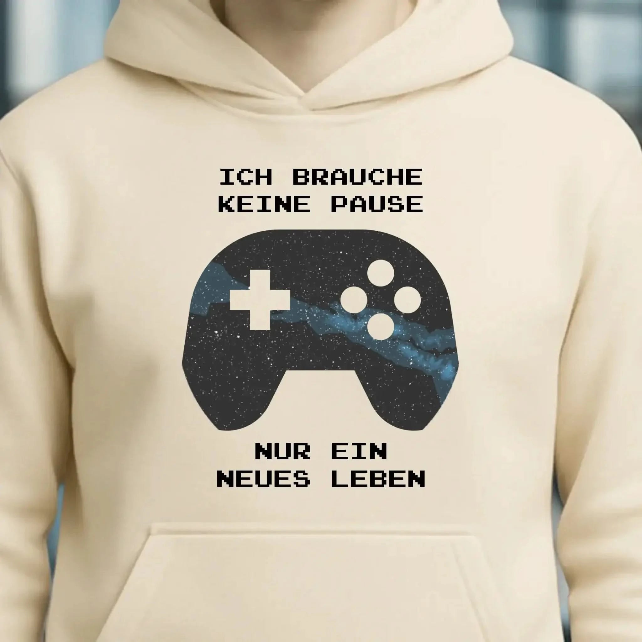 Echte Sternkarte als Controller + Text • Unisex Premium Hoodie XS-5XL aus Bio-Baumwolle für Damen & Herren • Exklusivdesign • personalisiert