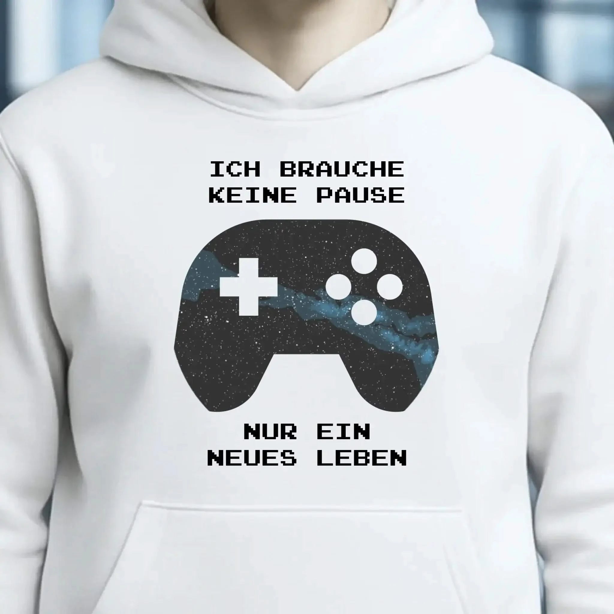 Echte Sternkarte als Controller + Text • Unisex Premium Hoodie XS-5XL aus Bio-Baumwolle für Damen & Herren • Exklusivdesign • personalisiert
