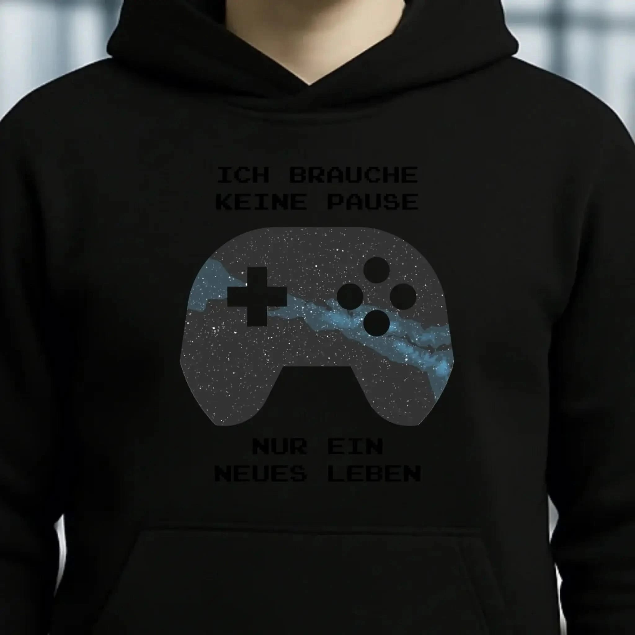 Echte Sternkarte als Controller + Text • Unisex Premium Hoodie XS-5XL aus Bio-Baumwolle für Damen & Herren • Exklusivdesign • personalisiert
