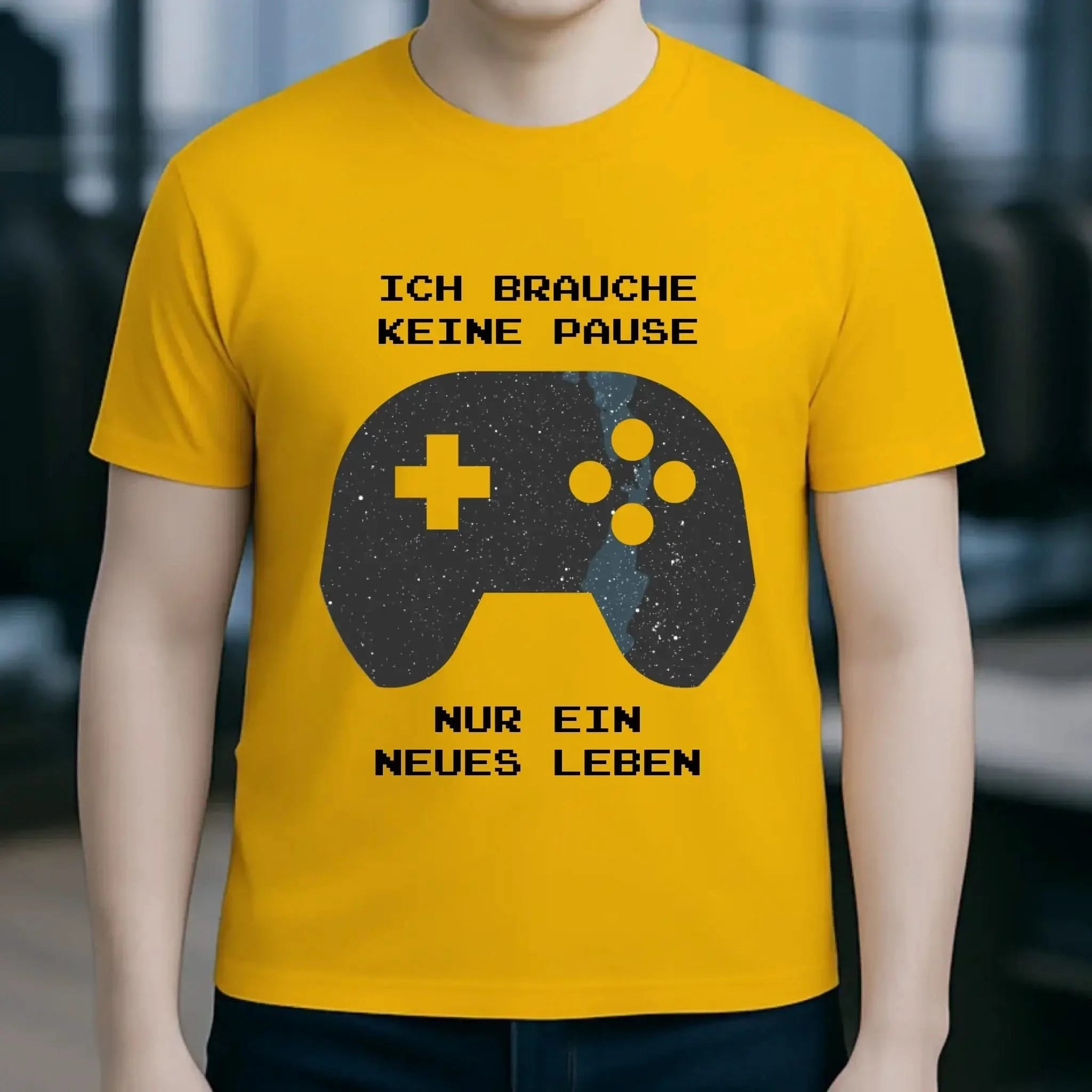 Echte Sternkarte als Controller + Text • Unisex Premium T-Shirt XS-5XL aus Bio-Baumwolle für Damen & Herren • Exklusivdesign • personalisiert