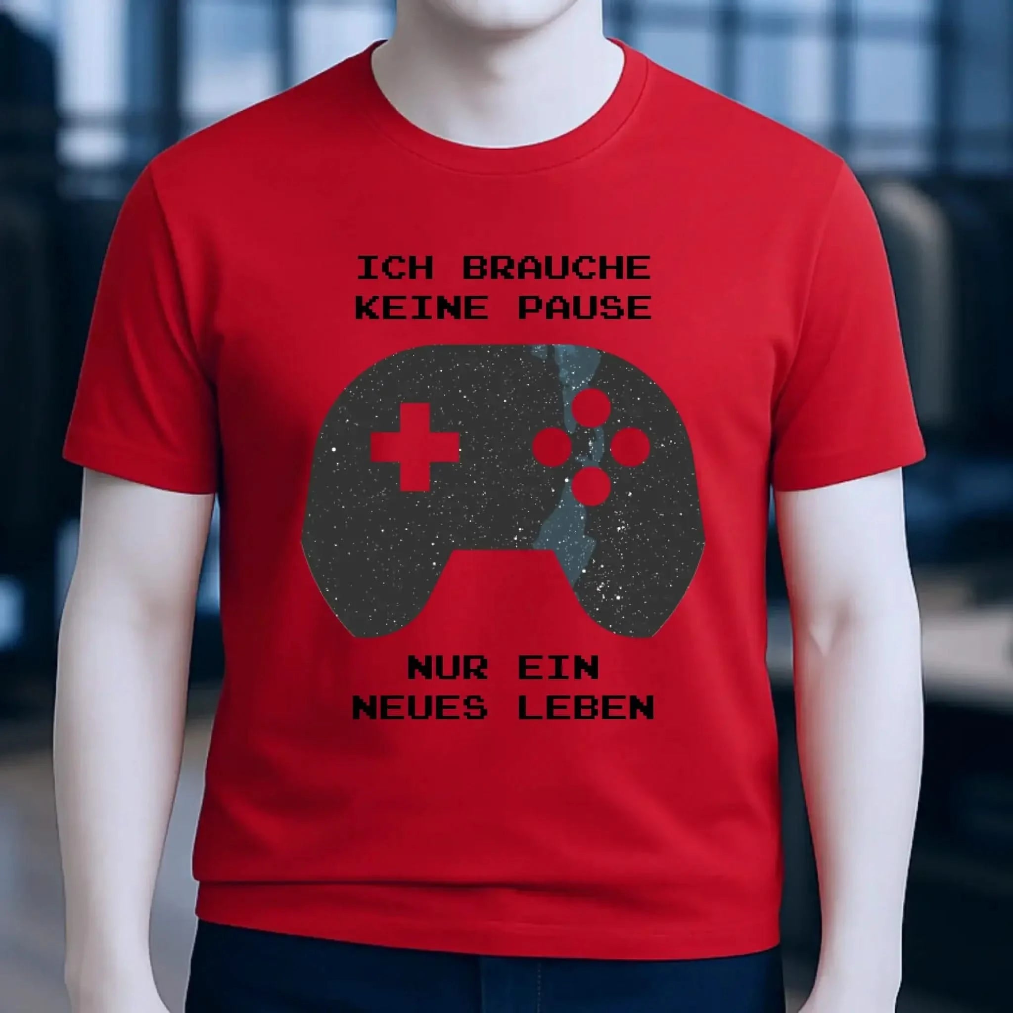 Echte Sternkarte als Controller + Text • Unisex Premium T-Shirt XS-5XL aus Bio-Baumwolle für Damen & Herren • Exklusivdesign • personalisiert