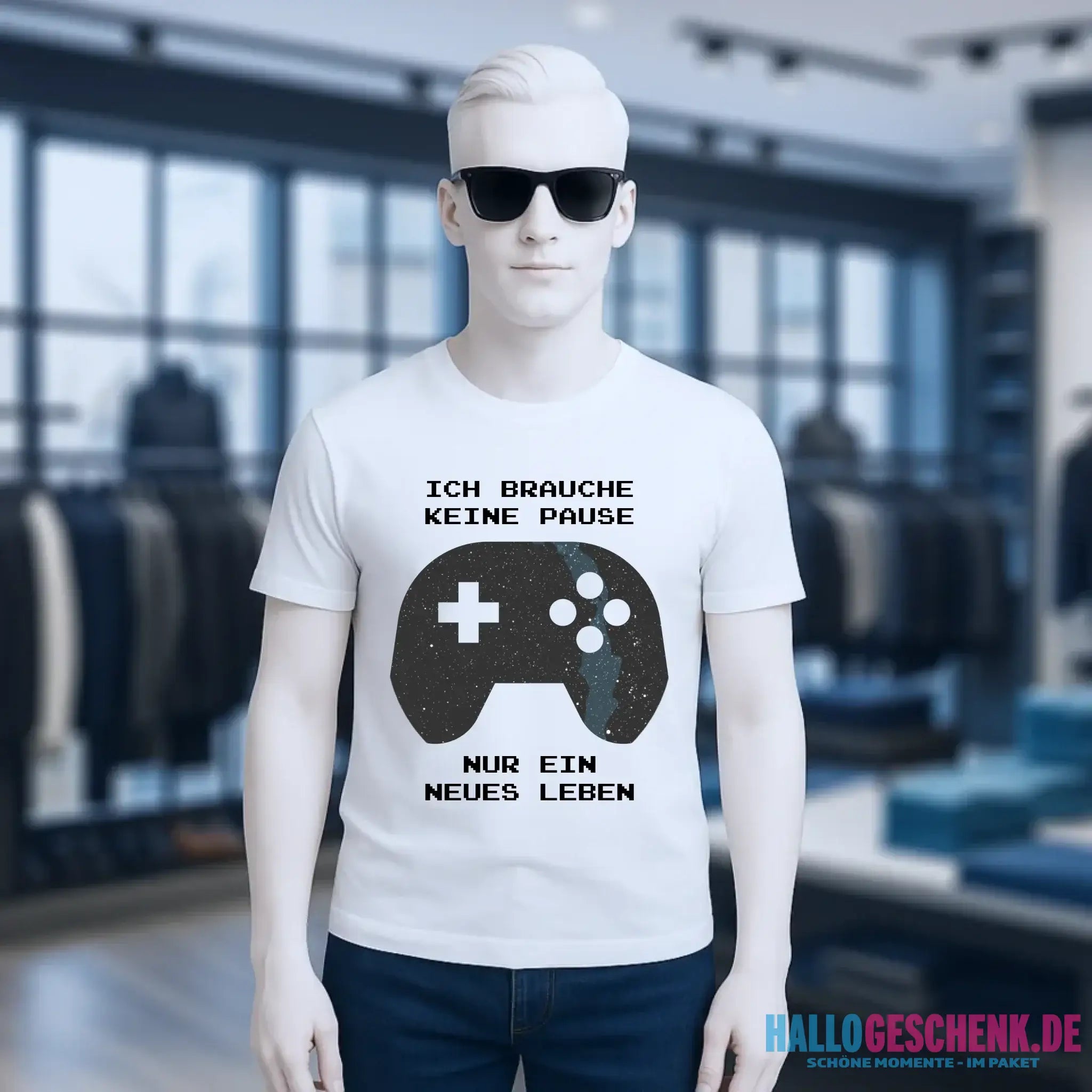 T-Shirt White Total HGDE Master