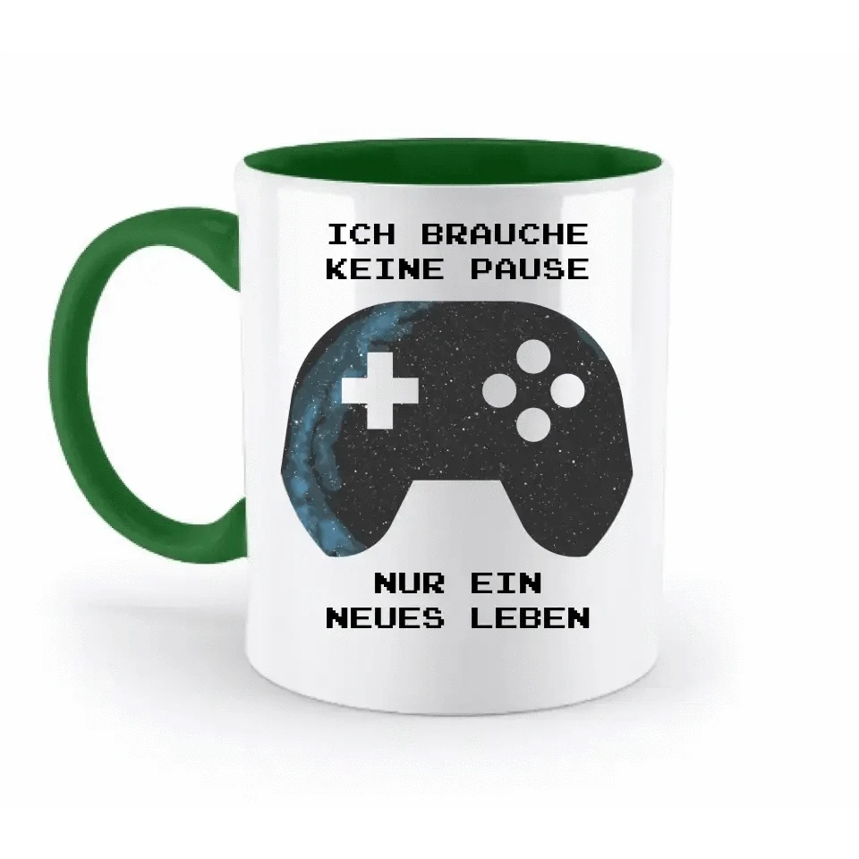 Echte Sternkarte als Controller + Text • zweifarbige Tasse • Exklusivdesign • personalisiert