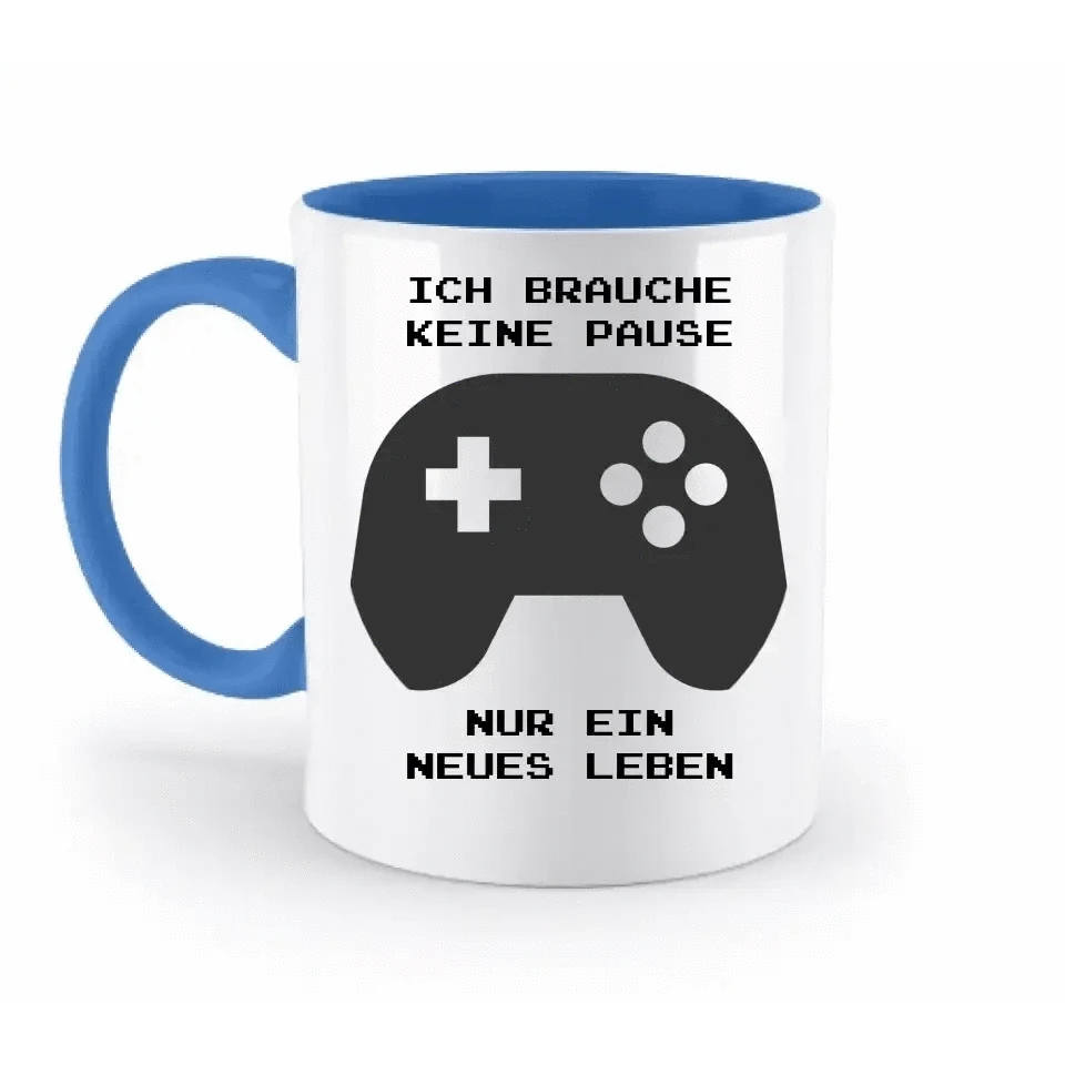 Echte Sternkarte als Controller + Text • zweifarbige Tasse • Exklusivdesign • personalisiert