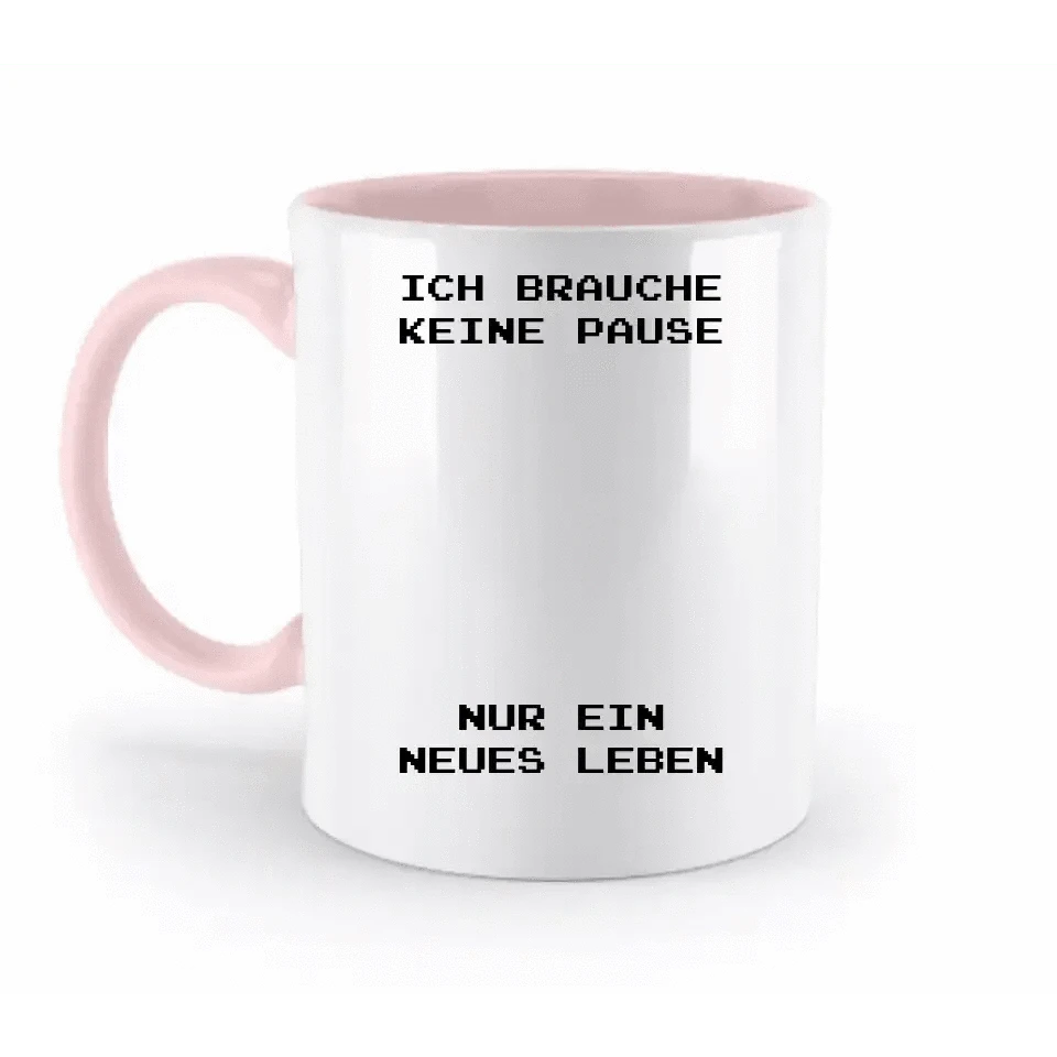 Echte Sternkarte als Controller + Text • zweifarbige Tasse • Exklusivdesign • personalisiert