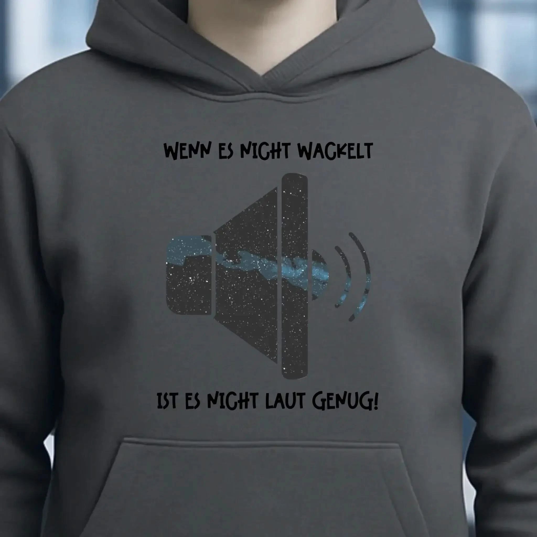 Echte Sternkarte als Lautsprecher + Text • Musik • Unisex Premium Hoodie XS-5XL aus Bio-Baumwolle für Damen & Herren • Exklusivdesign • personalisiert