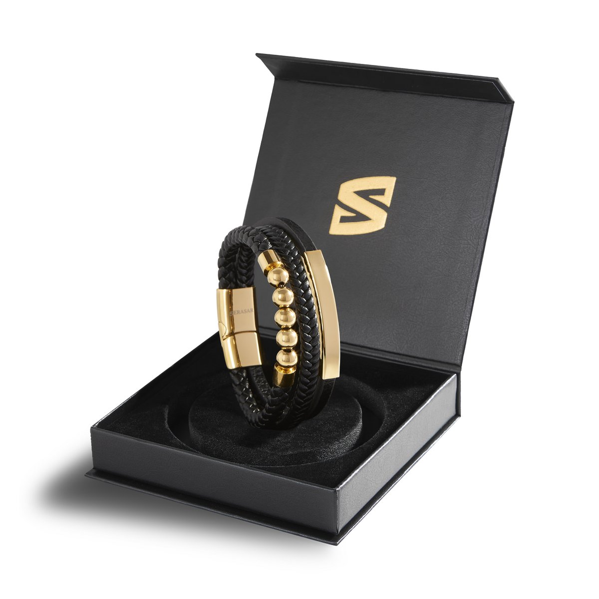 Lederarmband „Perle“