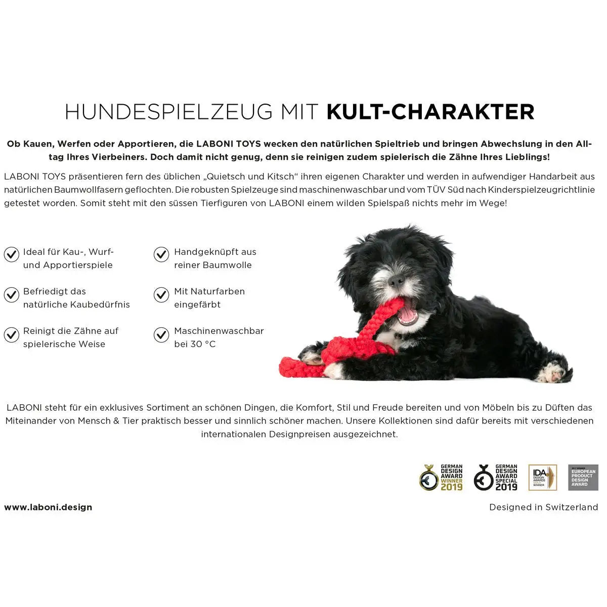 Eddie Eichhorn - Kult-Spielzeug für Hunde