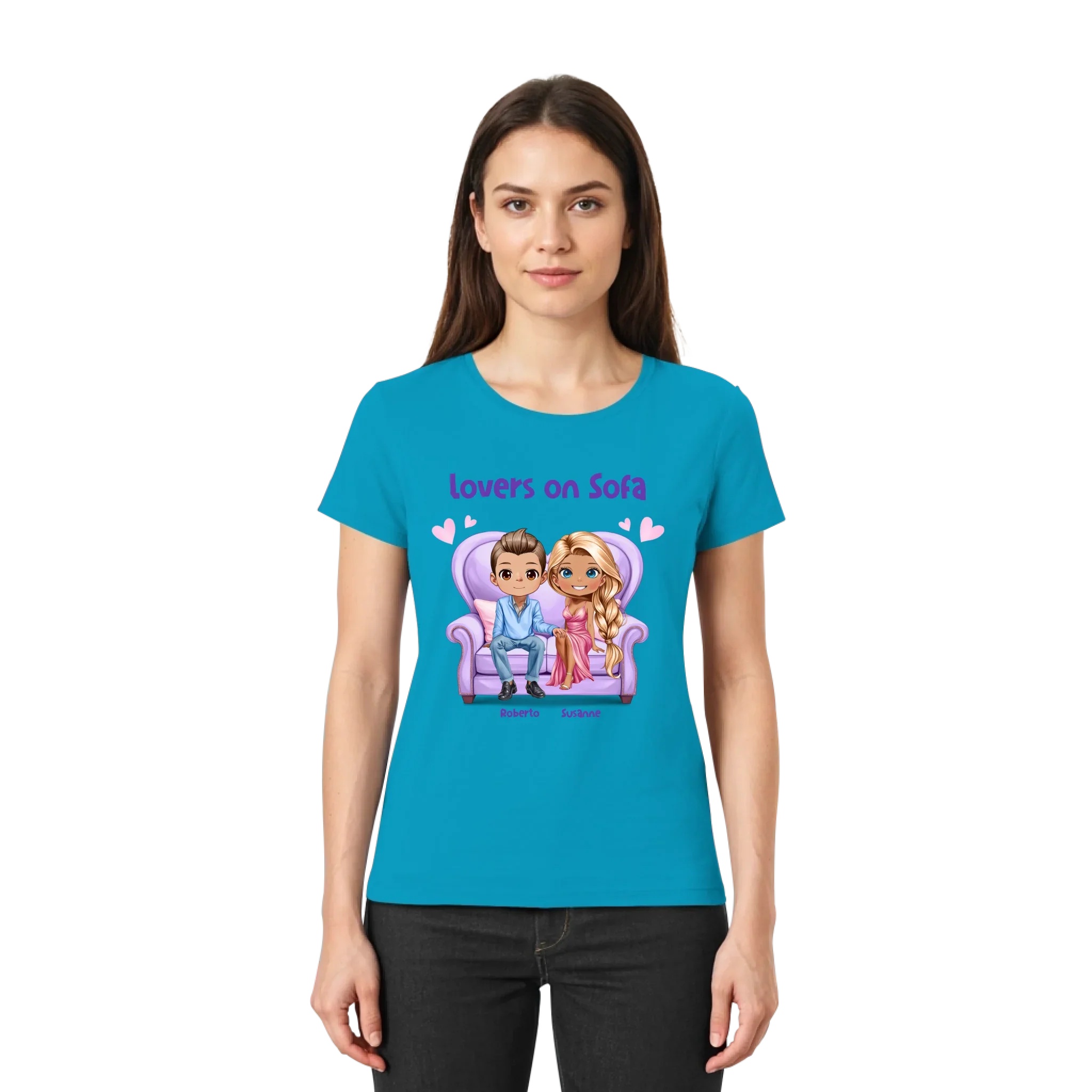 Lovers on Sofa: 2-4 Figuren (mw/mm/ww) • mehrere Artikel • ’Statement-Collection’ • Wunschtext • personalisierte