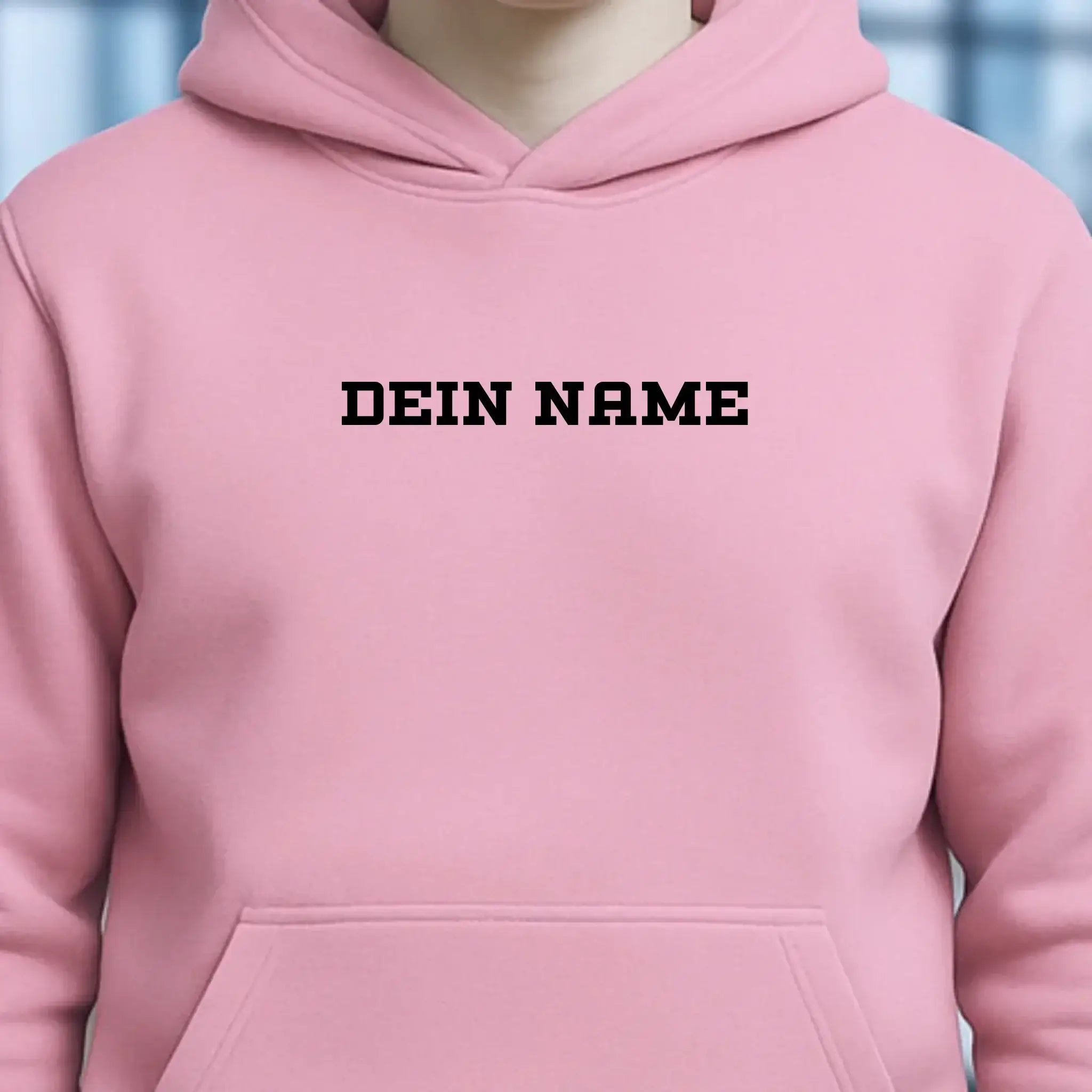 Einfacher Name • Unisex Premium Hoodie XS-5XL aus Bio-Baumwolle für Damen & Herren • Exklusivdesign • personalisiert