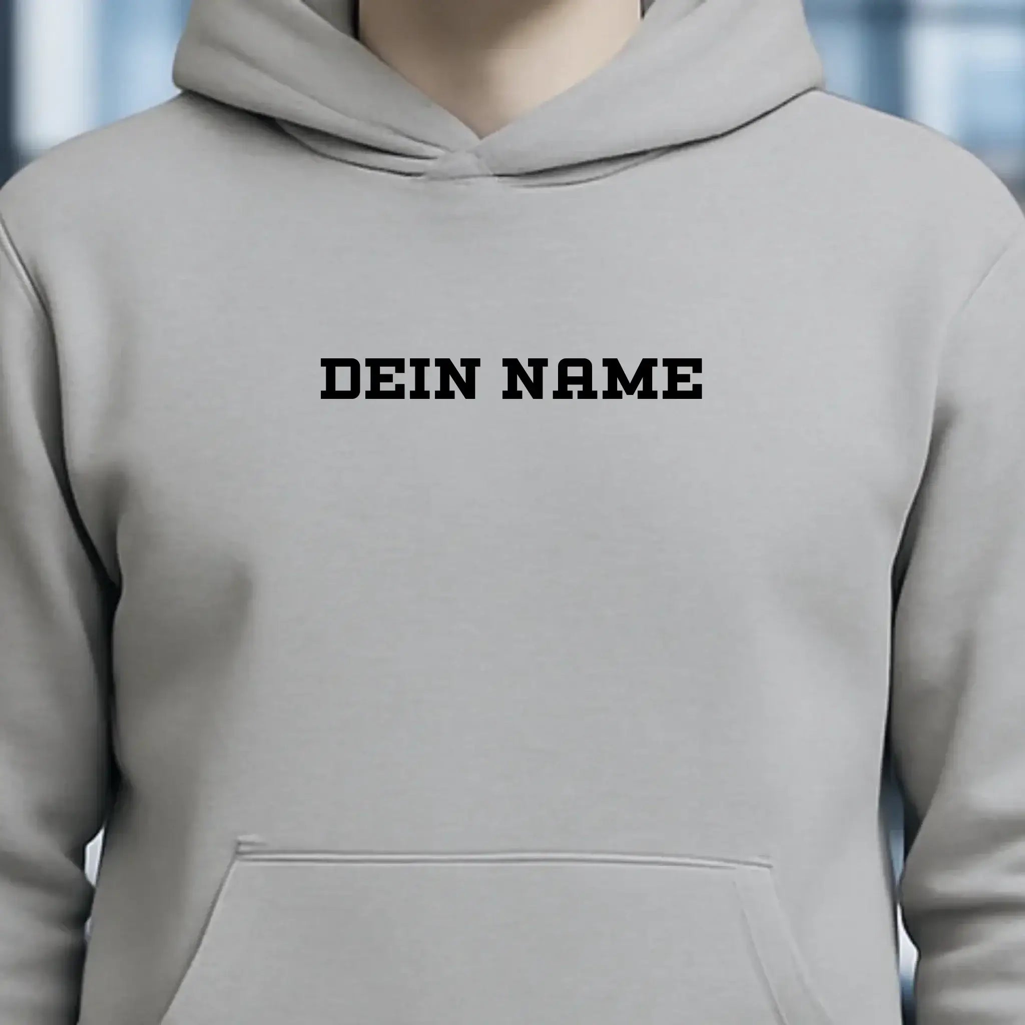 Einfacher Name • Unisex Premium Hoodie XS-5XL aus Bio-Baumwolle für Damen & Herren • Exklusivdesign • personalisiert