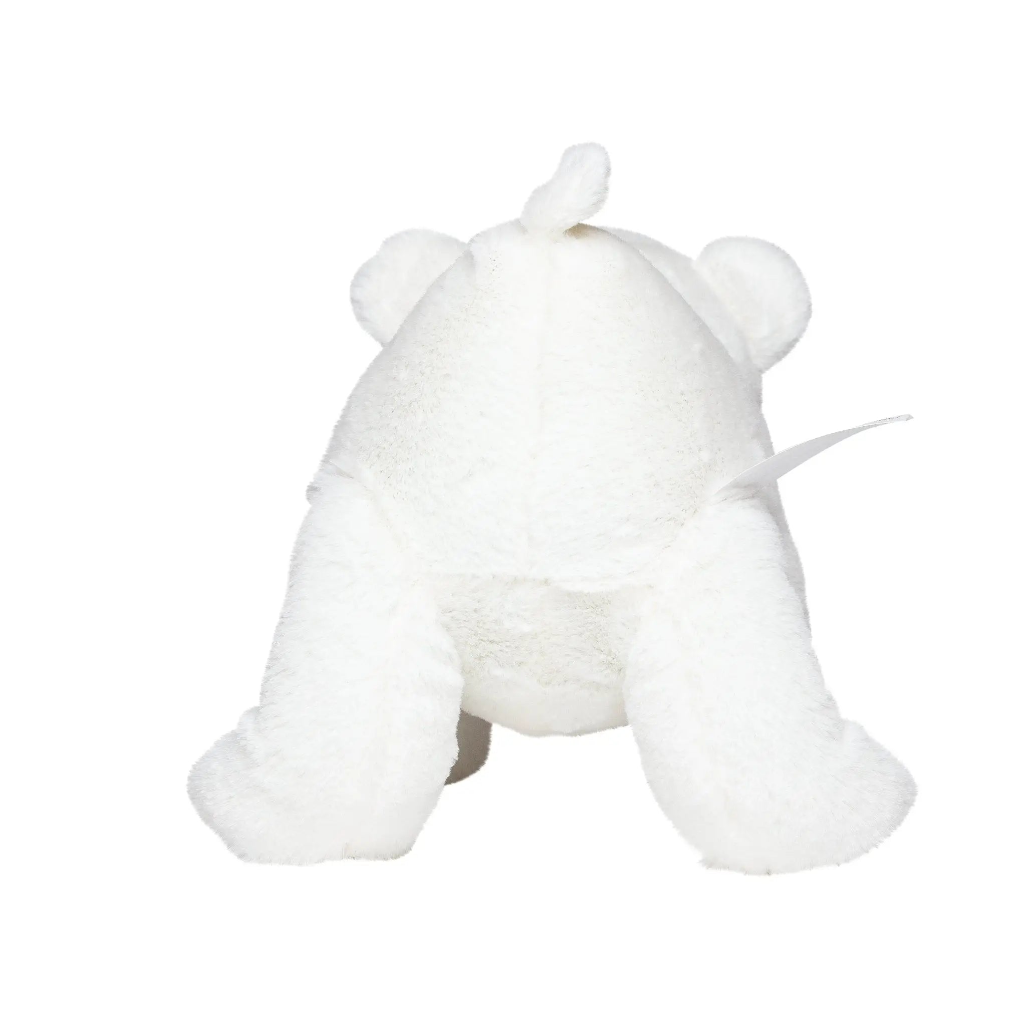 Weißer plüschtier eisbär freddy größe m mit weichem flauschigem fell und abgerundeten ohren